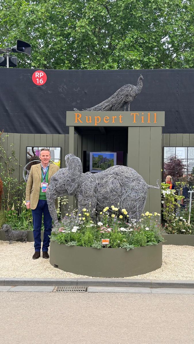 At the Chelsea Flower Show 2026!
Huge thank you to @sashinthegarden for doing her amazing planting 🪴 don’t they look great, helping bring the sculptures alive!
If you are coming to Chelsea this week please do come and say hello my stand number is RGB130.
#ruperttillsculpture
#chelseaflowershow
#artofinstagram
#gardeninspiration
#art