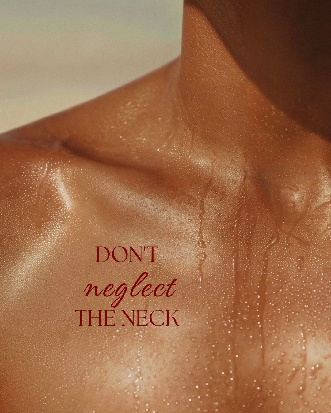 Don’t neglect the NECK ❗️
If you need help with knowing what treatments are best suited for your skin we offer a skin analysis service which will help determine what’s best for your skin 💗✨