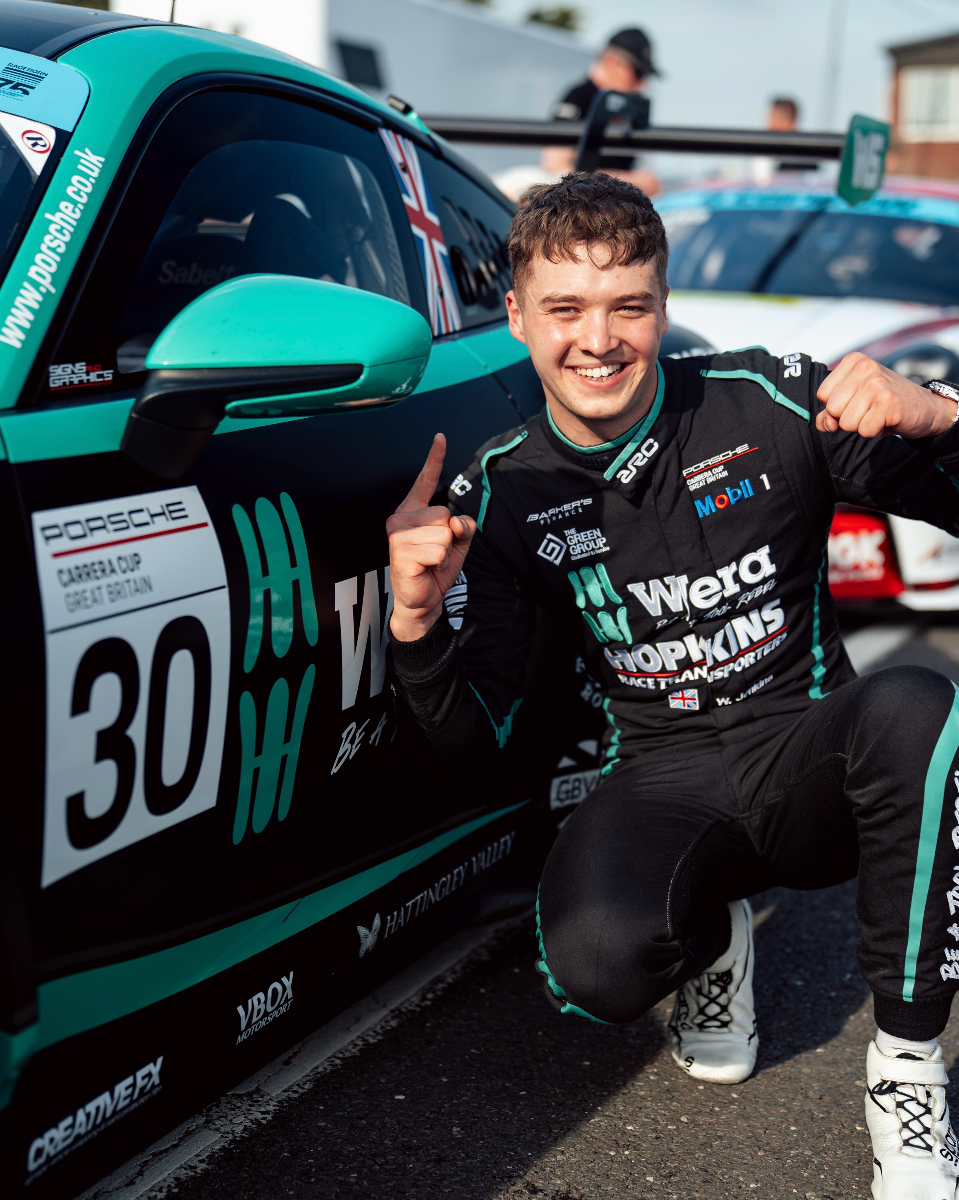Three events, three pole positions for 2026 ☝️
After finishing third in qualifying one, I’m delighted to have finished top of the times in the second session to secure pole position for race two tomorrow 💪
#willjenkinsracing #carreracupgb #motorsport #btcc @porscheraces_gb @carwow @allianceraceuk @weratoolsuk @weramotorsport @teamparkerracing @hopkinsracetransporters @asset_alliancegroup @reefertrailercentre @safholland_uk @thegreengroupuk @wstransportation @toolmaniacuk #weraallianceacademy