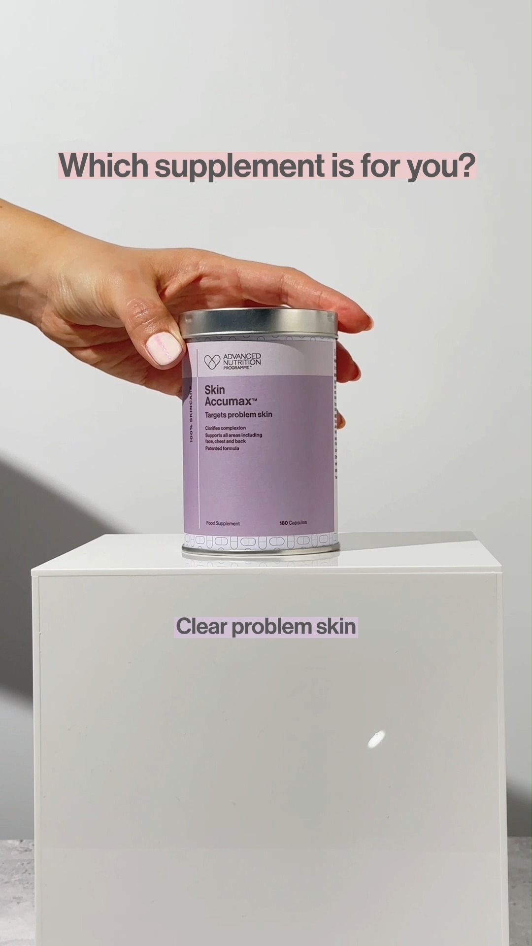 Supplements made simple.
Target your skin, energy, sleep, gut health and wellbeing with expert-selected support tailored to your needs.
Your self-care starts from within.
Now in stock at The Beauty Place.
#thebeautyplacehove #skincaretips #skinhealth #skincaregoals #skincare #skincareaddict #SkinHealth