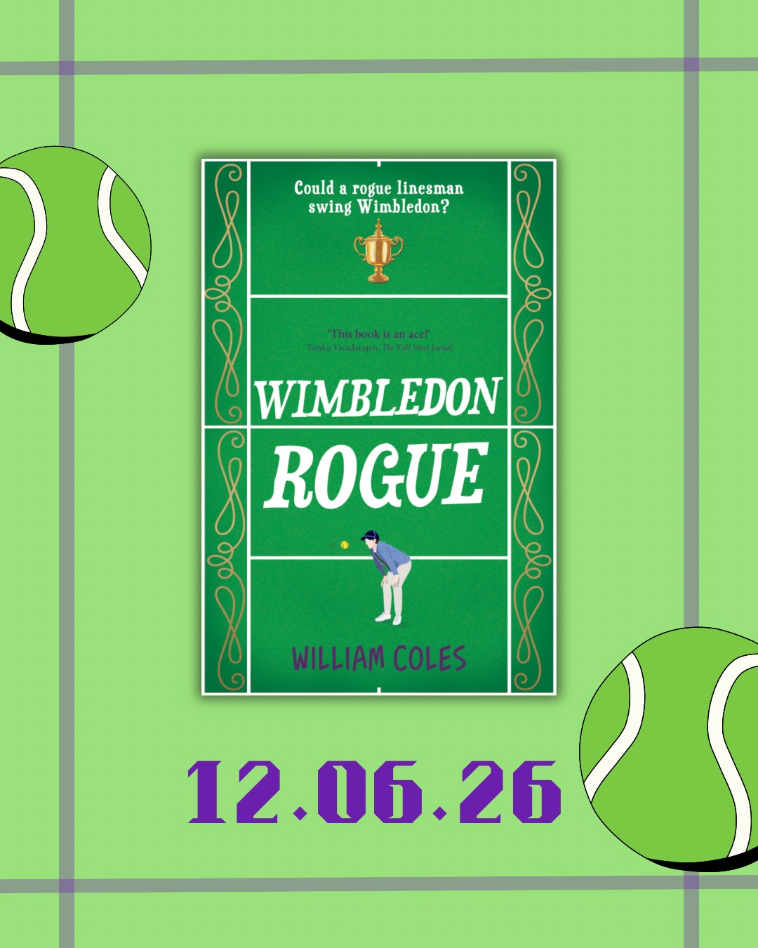 Wimbledon Rogue: what everyone’s talking about 🎾💚
#Wimbledon #Tennis #NewRelease #WimbledonRogue