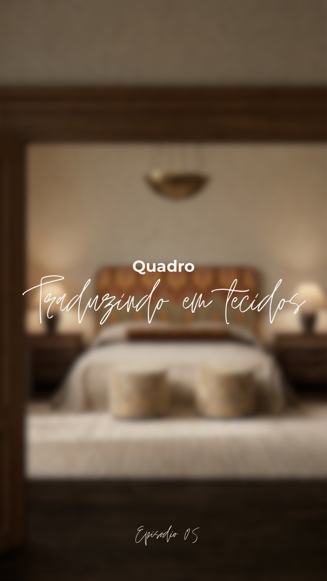 Traduzindo em Tecidos — Episódio 5
O pedido de hoje foi: um quarto étnico.
Entre as diferentes interpretações que esse pedido permite, trouxemos duas propostas: uma em tons mais intensos e profundos, outra em uma paleta mais suave e acolhedora.
Ambos tecidos são cheios de detalhes e personalidade, com elementos que transformam o ambiente em uma atmosfera única, marcada por autenticidade.
Agora queremos saber: que composição você gostaria de ver nos próximos episódios?
Conta pra gente nos comentários.
#cabeceiradecama #cabeceirasdecama #cabeceira