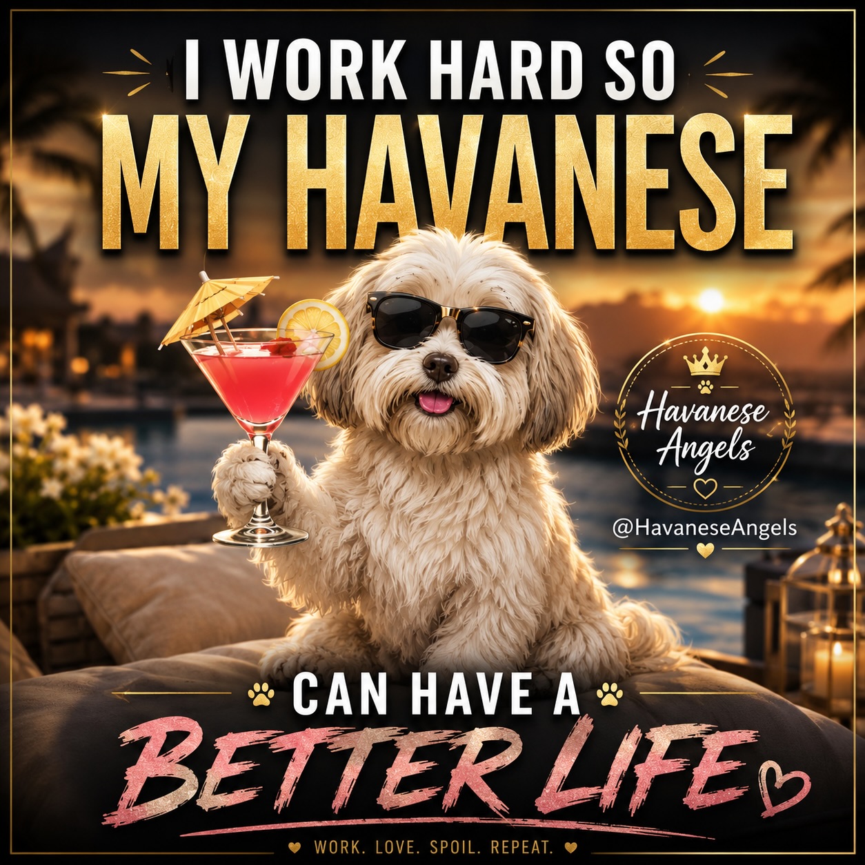 I work hard so my Havanese can live the luxury life they deserve 💅🐾✨
Spoiled? Absolutely. Regret it? Never. 😂
From the fancy treats to the endless cuddles, these little angels run the house and honestly… we wouldn’t have it any other way 🤍
If your Havanese lives a better life than you do, welcome to the club 🐶🍸
Tag a fellow dog parent that understands the struggle 😂👇
✨ Family raised with love
✨ AKC Havanese puppies
✨ Miami & Naples, FL
✨ Nationwide delivery available with trusted pet nanny
@HavaneseAngels 🤍
#HavaneseAngels #HavanesePuppy #DogMomLife #HavaneseLove #SpoiledDogLife