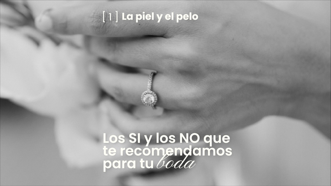 ✨ Parte 1 | Pelo y piel antes del gran día
Junto con Naty y Dai de @veinteproducciones hablamos sobre todo lo que si (y lo que no) recomendamos antes de una boda.
Tratamientos, tiempos, cuidados y errores comunes que puedan marcar la diferencia para que te sientas cómoda, tranquila y segura ese día.
Deslizá para ver algunos fragmentos de la entrevista.
📹 La charla completa estará disponible en mi canal de YouTube el miércoles 20/5 a las 20h