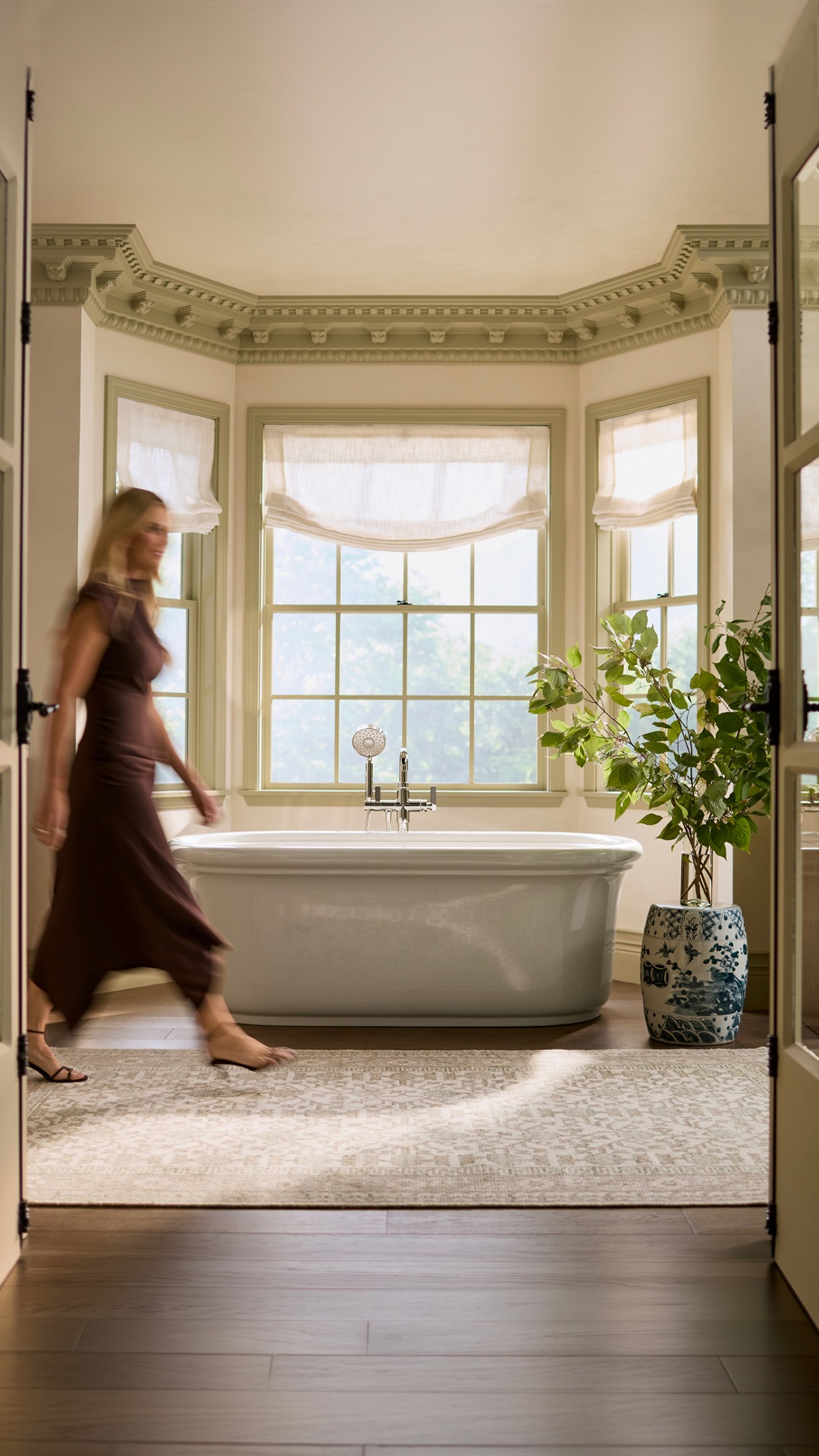 New from Kohler x Studio McGee, the Claude bathroom collection is now available. Explore at link in