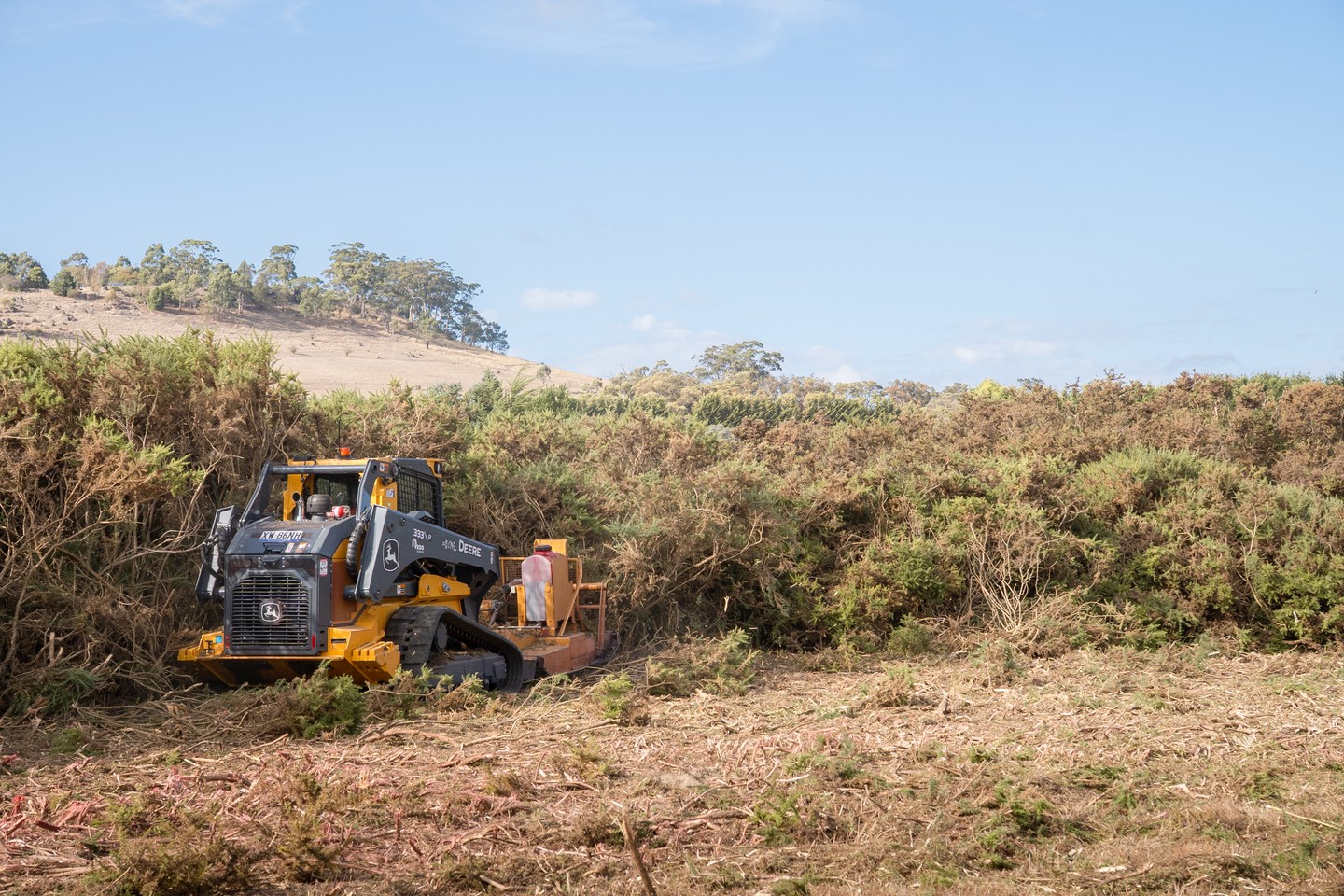 Winter is the window for reclaiming ground from invasive weeds—before spring growth kicks in again. This site had gorse running wild through the paddock, but the Eco Blade’s precise cut-and-treat method shut it down in one pass.
Minimal soil disturbance, no blanket spraying, and no regrowth.
Contact us via messenger or the MVC website for a free quote.
#mountainviewcontracting #gisborne #harcourt #castlemaine #maldon