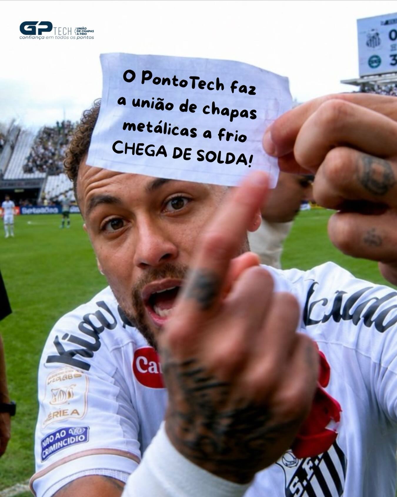 Até o Neymar concorda que não tem mais motivos para continuar usando solda, mude para o PontoTech 😉
#pontotech #clinch #neymar #uniãodechapas #trend