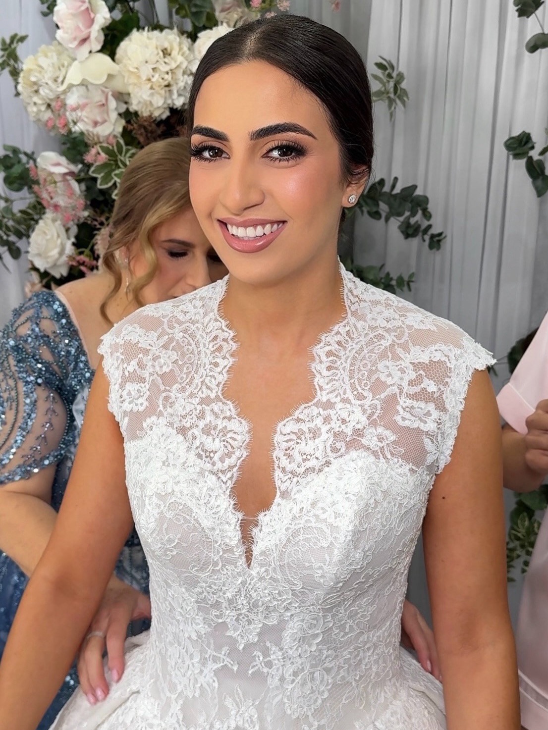 There was a time when I never would’ve shared these bridal photos. Let’s talk about why.
It’s not because the makeup isn’t beautiful — I’m obsessed with how this look came out on Faustina. She looked incredible!!
I think, like many artists, it’s easy to get caught up in what feels “Instagram-worthy.”
These photos were taken in a moment when her mum and bridesmaids were fastening the final buttons on her dress. It was the small window I had to capture her finished look (with her permission, of course).
And yes, the background feels busy — because it was.
It was a real moment, full of emotion. Not perfectly curated in the way bridal mornings are often depicted on social media.
Somewhere in deciding whether to post these images, I realised these are often the photos and videos my future brides connect with most.
Because they’re real women, in real moments, and a genuine reflection of what their own morning might feel like.
I’m forever grateful to the brides who allow me to be part of these moments and trust me to share a glimpse of their morning.
It’s truly an honour.
Hair @petawinterbridalhair
#sydneymakeupartist #sydneybridalmakeup #sydneybridalmakeupartist #bridalmakeupsydney