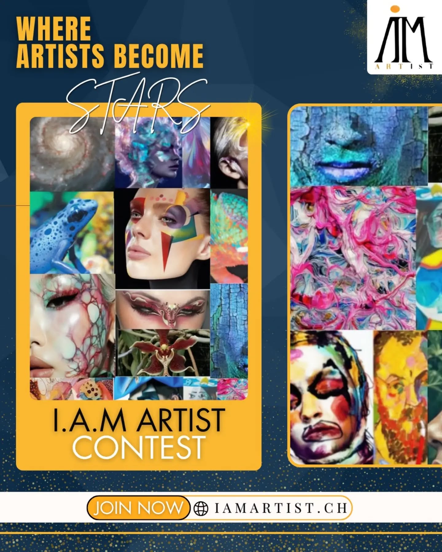 Step into the spotlight and show the world your talent ✨
WHERE ARTISTS BECOME STARS
Join the I.A.M Artist Contest and be part of an unforgettable beauty experience.
Register now at iamartist.ch
#IAMArtist #IAMArtistContest #BeautyIndustry #MakeupArtist #fypシ゚シ゚