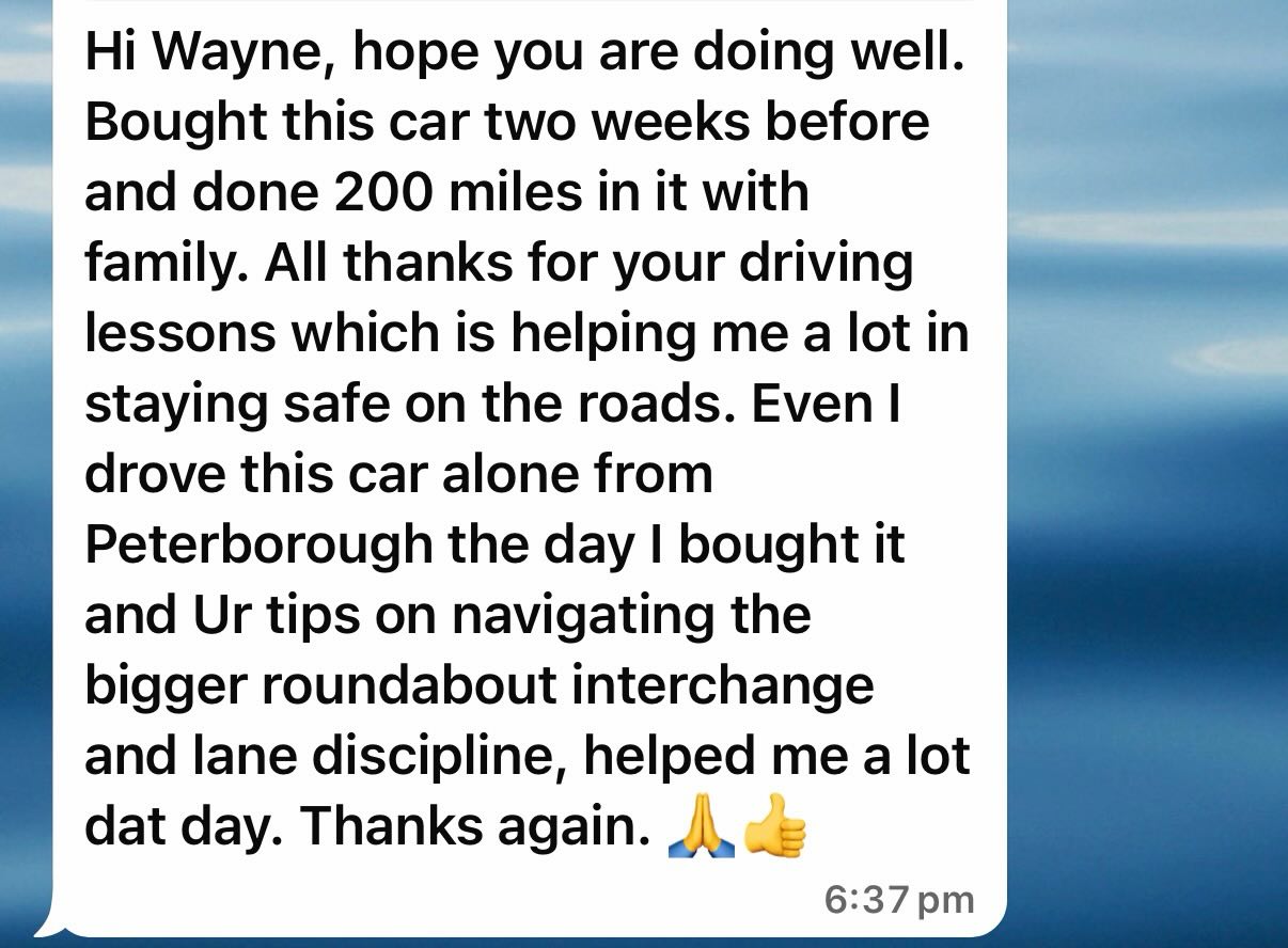 When you receive this message from a recently passed student and you realise the life changing achievement that you helped that person achieve. That’s what it is all about 🙏