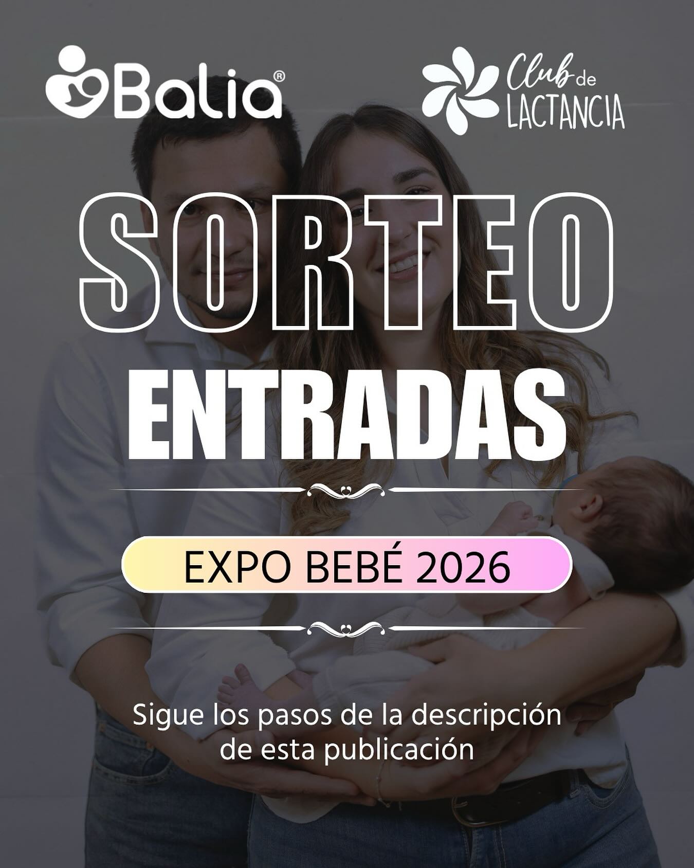 ✨ ¡SORTEO EXPO BEBÉ 30 AÑOS! ✨
Junto a @balia_cl queremos regalarles
5 entradas dobles para la increíble Expo Bebé 30 años, que se realizará del 29 al 31 de mayo de 2026!
¿Cómo participar? 👇
✔️ Dale ❤️ a esta publicación
✔️ Sigue nuestras cuentas @balia_cl y @clubdelactancia
✔️ Etiqueta a una amiga en los comentarios
✨ Puedes participar TODAS las veces que quieras, etiquetando personas diferentes en cada comentario.
📲 Y si compartes este sorteo en tus historias, ¡tendrás más posibilidades de ganar!
📅 Las ganadoras serán anunciadas el jueves 28 de mayo por nuestras historias y/o publicación.
¡Nos vemos en Expo Bebé! Suerte🍀
#ExpoBebé #ExpoBebé2026 #ClubDeLactancia #Balia #Sorteo #Lactancia #Maternidad #ExpoBebéChile