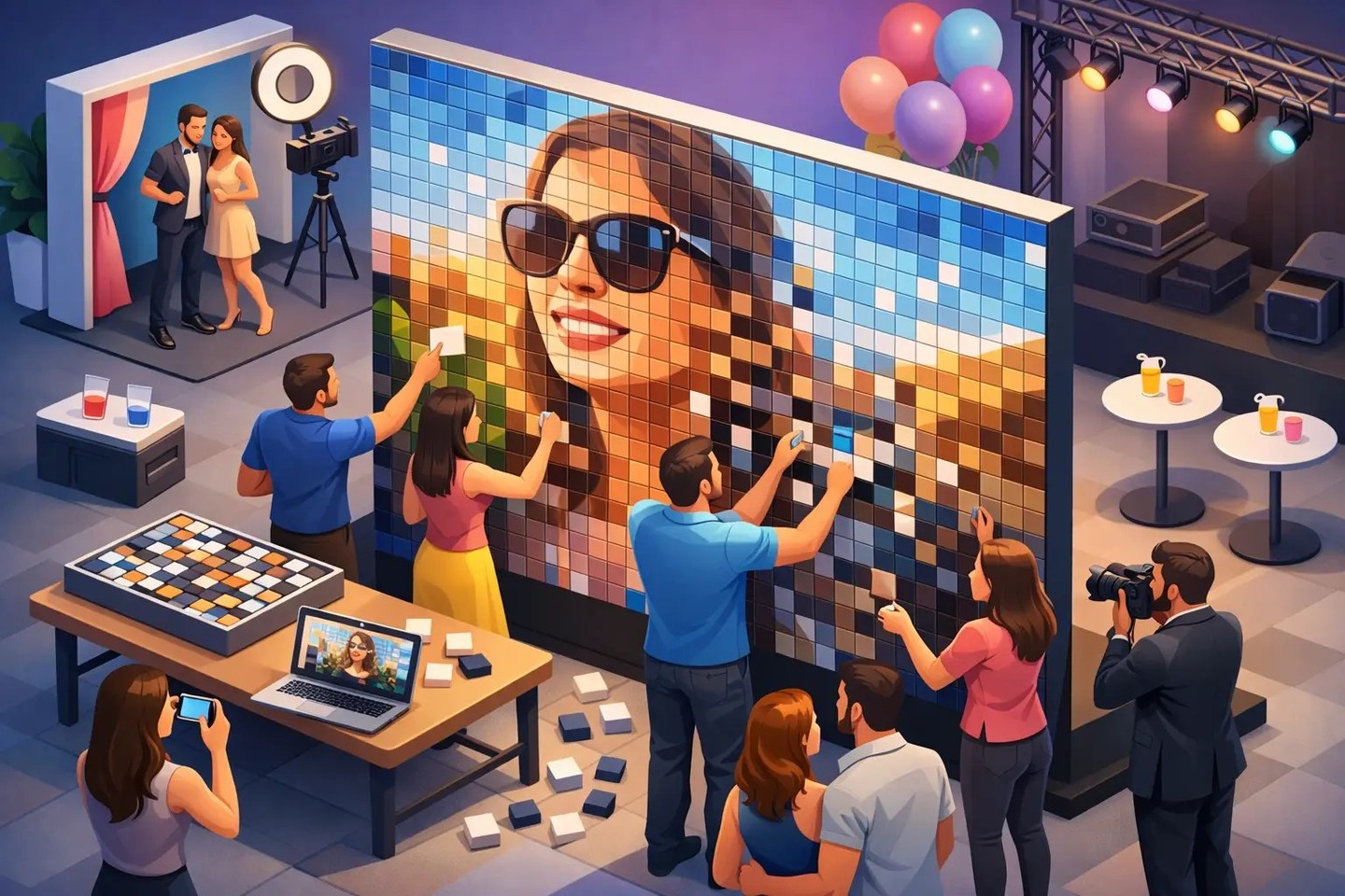 A photo mosaic wall hire isn’t just entertainment—it’s instant wow that turns your guests into part of the story. From weddings and proms to big birthday celebrations, it keeps everyone involved while creating a polished, show-stopping keepsake you’ll genuinely want to display. If you’re planning something milestone-worthy in the West Midlands, this is the kind of memorable, all-in-one experience that takes pressure off and delivers on atmosphere. Done properly, it’s the perfect blend of fun, creativity and camera-ready presentation. #PhotoMosaicWall #EventEntertainment #WeddingInspo #PromNight #BirthdayPartyIdeas #WestMidlandsEvents #MosaicWallHire #EventPhotography