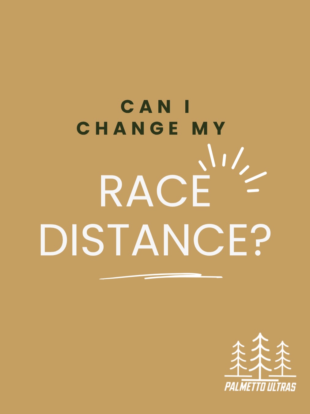 Answer to a frequently asked question โฌ๏ธโฌ๏ธโฌ๏ธ
#palmettoultras #lowcountrytrailrunners #trailrace