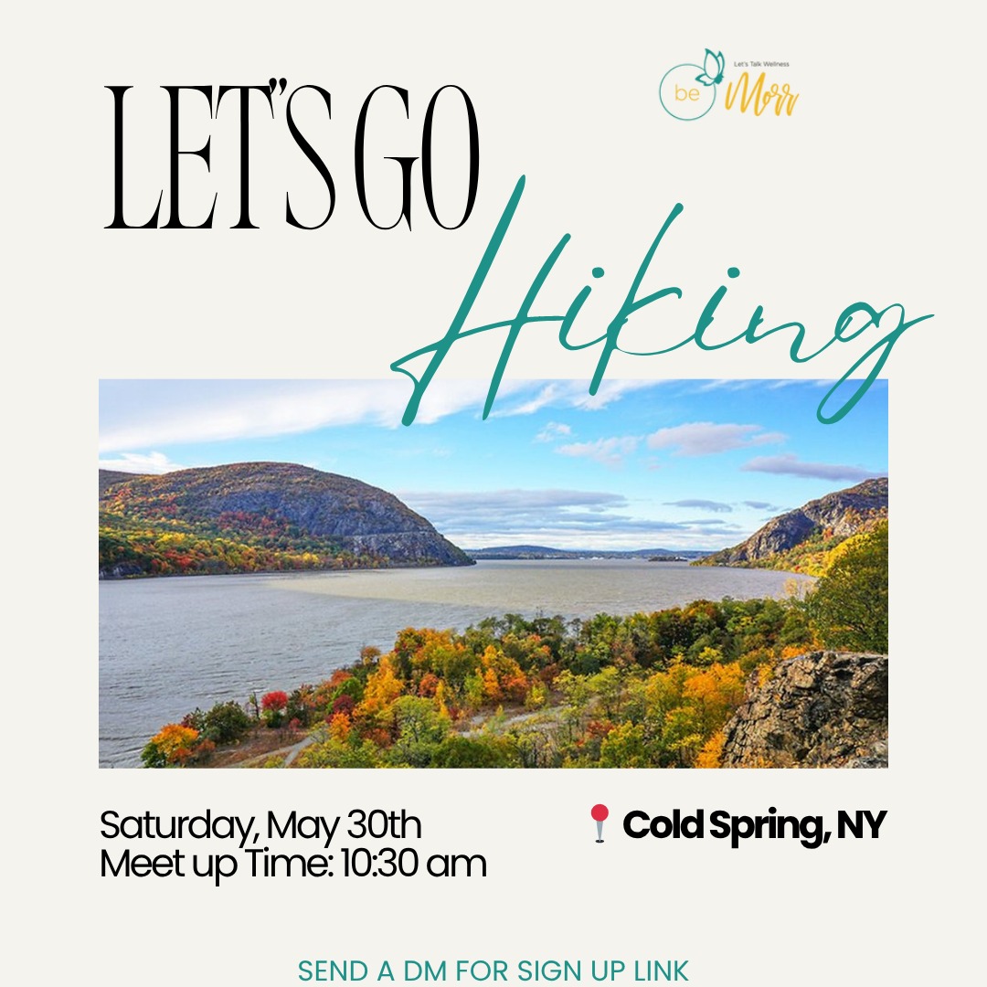 If you've been needing a moment to breathe, this one's for you !
we're heading to Cold Spring on May 30th for a wellness hike-good movement, good people, good reset.
link in bio to grab your spot đ