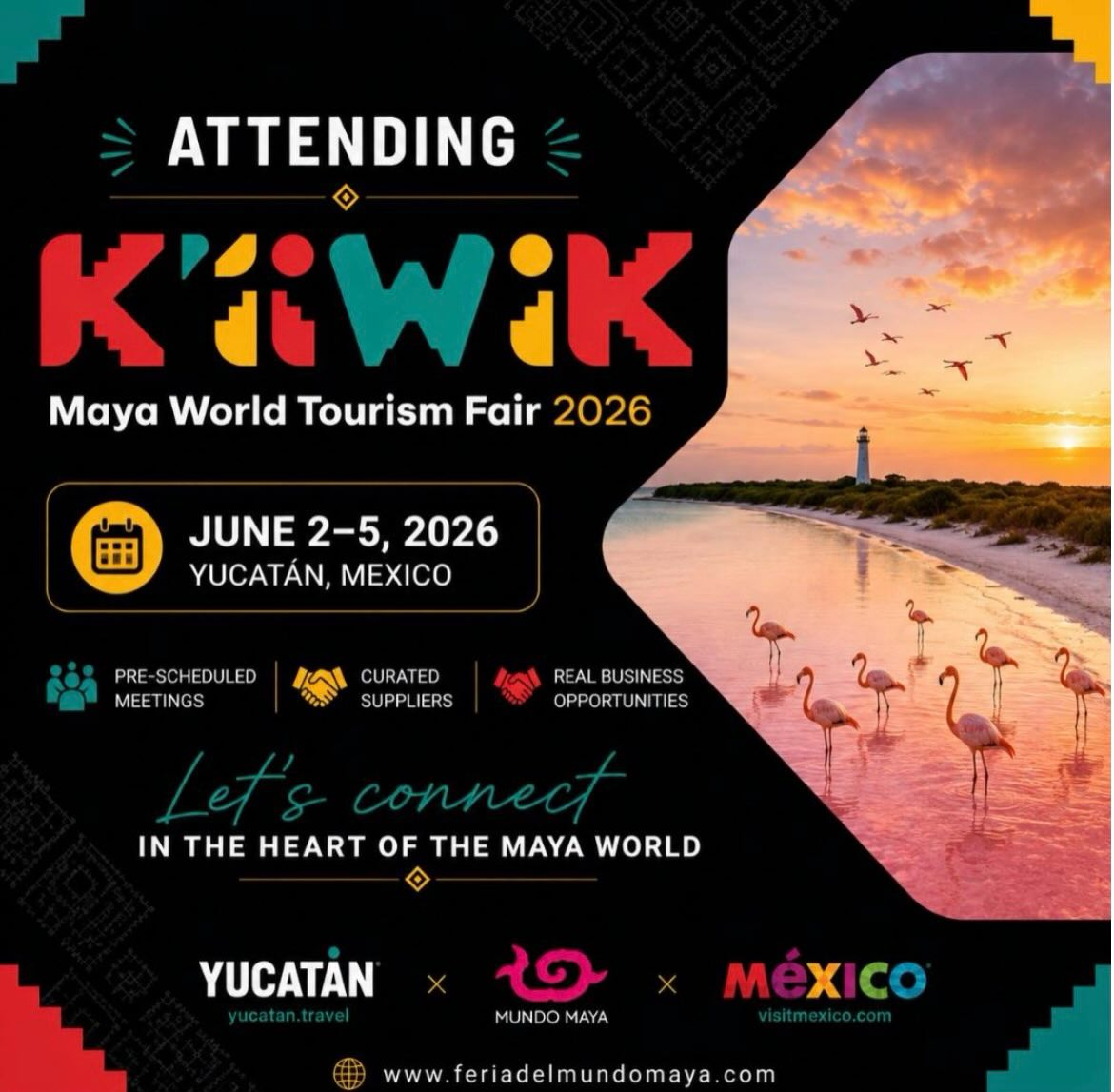I’m excited to be heading to K’íiwik, a travel trade show and cultural event as a hosted buyer to scout the absolute best of Mérida and the Yucatán Peninsula. From meeting master artisans to vetting dreamy luxury haciendas, I am uncovering the region’s best-kept secrets to elevate your next trip. Planning a Mexico getaway soon? Send me a DM and let’s map out your bespoke Yucatán escape.#YucatanTurismo #MeridaYucatan #LuxuryTravelAdvisor #Kiiwik #MayaWorld