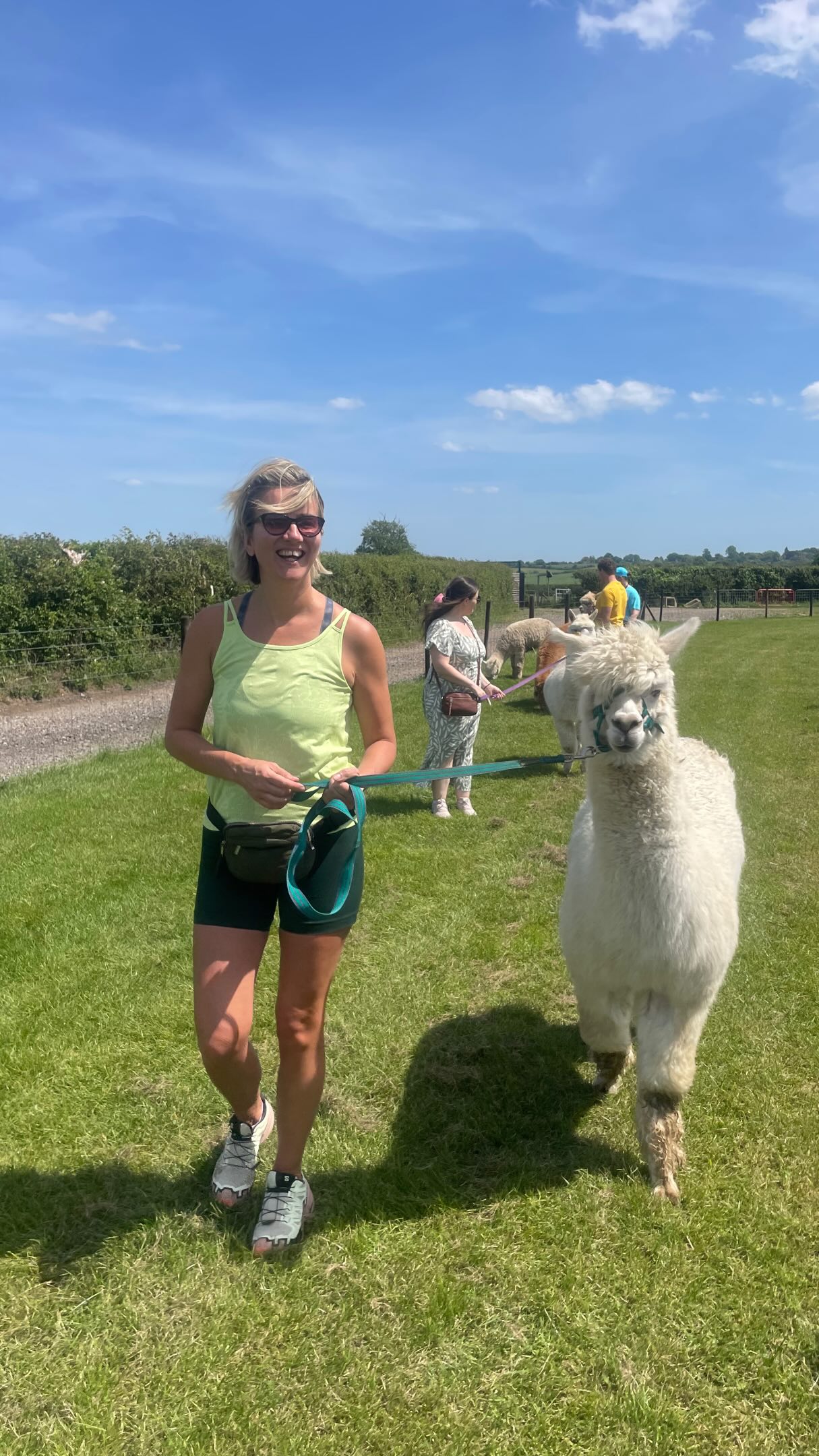 What a fun way to kick off the bank holiday weekend! 🦙✨ Walking with alpacas at the gorgeous @animalantiks my one was called Jackson (cool dude).
These incredible animals aren’t just cute, they’re genuinely good for the soul.
Did you know alpacas have a naturally calming energy?
Alpacas are actually proven to reduce anxiety and lower blood pressure just by being near them, their calm, grounded presence has a genuine therapeutic effect on humans. They weren’t rushing anywhere.
@animalantiks are doing such beautiful work connecting community and animals, go check them out and take an alpaca 🦙 for a walk.
☀️
#alpacasofinstagram #buckinghamshire #alpacas