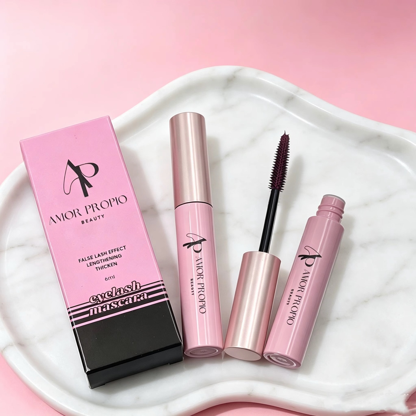 Discover the magic of Amor Propio Beauty with our pink mascara, designed to elevate your lash game effortlessly.
#amorpropiobeauty #pinkmascara #beautyessentials #lashlove #prettyinpink🎀