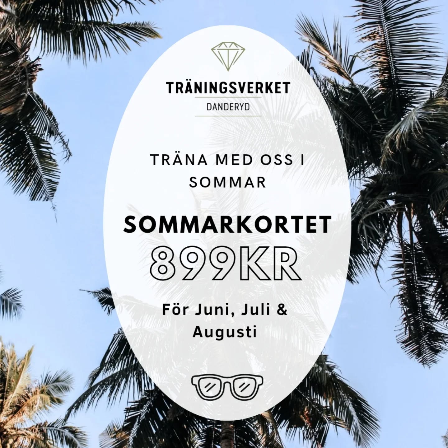 🌞 Sommarkortet är här 🌞
Träna hela sommaren med oss för endast 899 kr!
Tre månader juni, juli och augusti💪
Ring eller mejla oss för att säkra ditt sommarkort 🌞