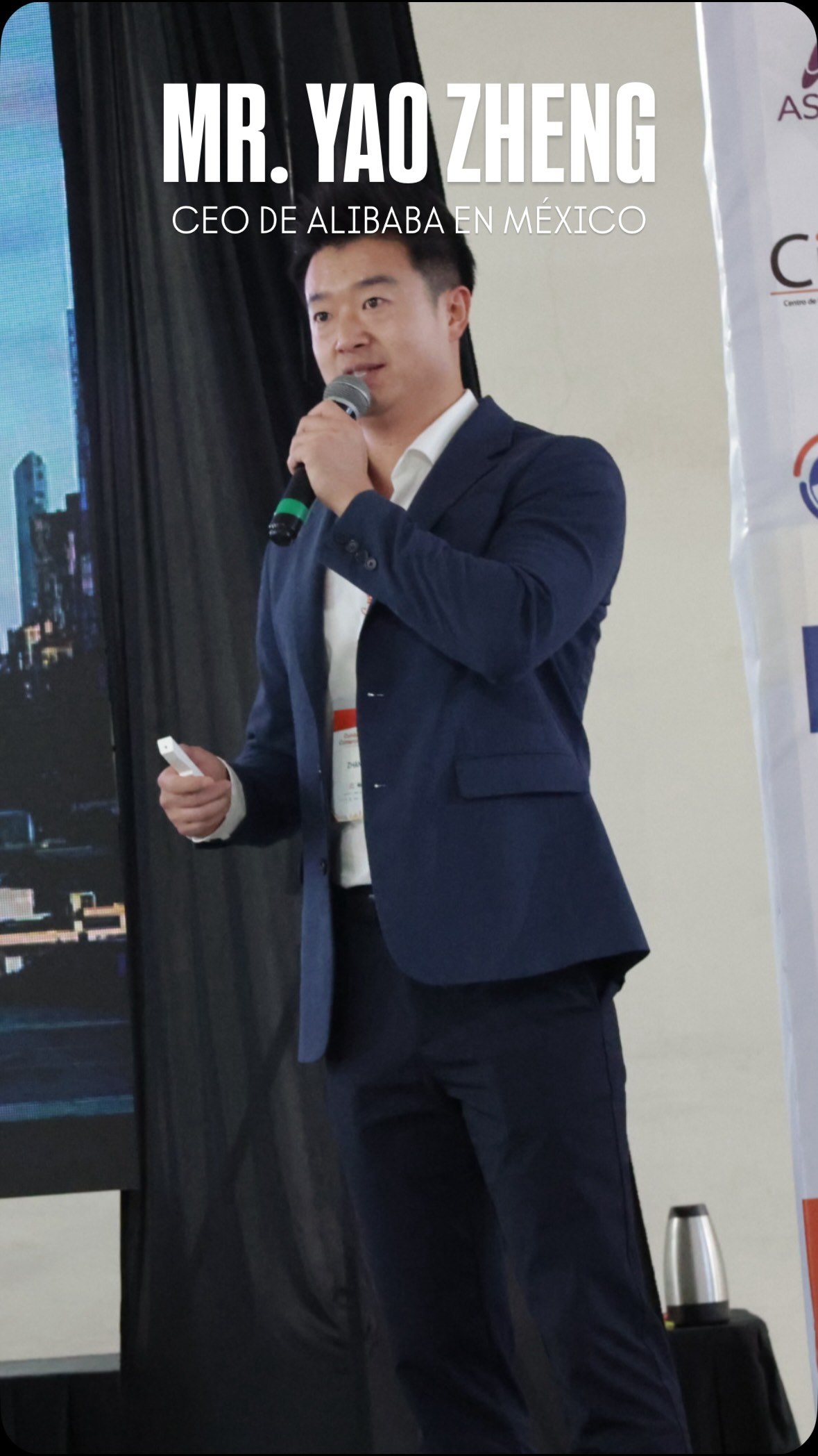 ¡El futuro del Ecommerce alcanzó a Toluca! 🌐✨
Tuvimos la oportunidad exclusiva de entrevistar a Mr. Yao Zhang, CEO de @alibaba.com_official 🇨🇳🇲🇽 durante la Cumbre Global de Comercio Electrónico en México EdomexConect y esto fue lo que nos contó 💣
@asecemtoluca
#Ecommerce #Mexico #China #negocios #empresarial