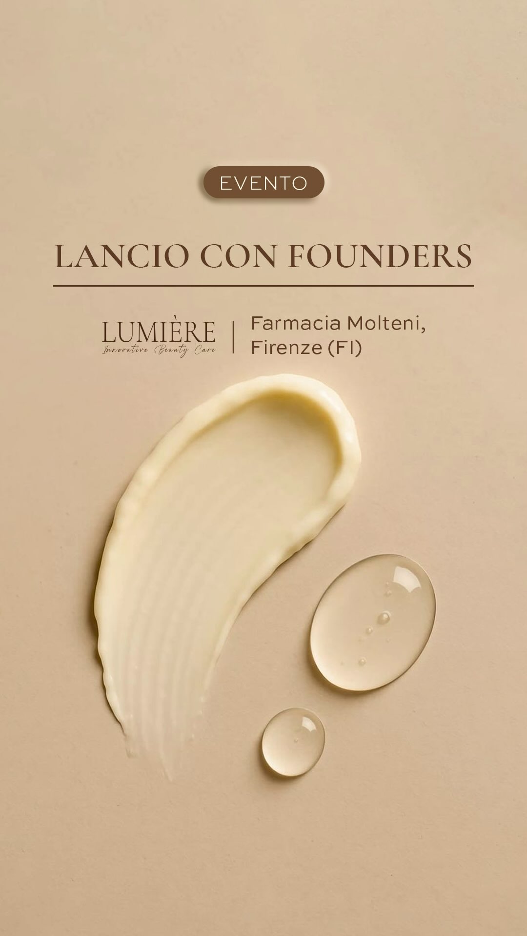 Un evento pensato per farvi vivere Lumière da vicino ✨
Da Farmacia Molteni Firenze abbiamo condiviso consulenze skincare, analisi della pelle e la presentazione delle nostre linee insieme alle founders.