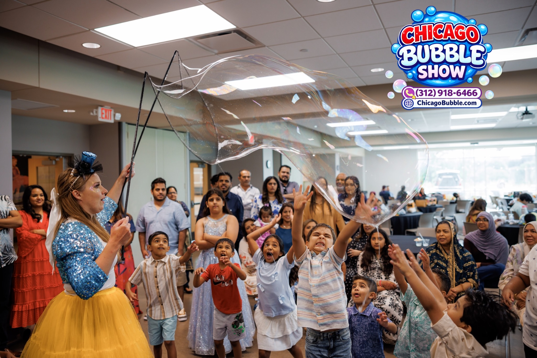 ✨ The moment a giant bubble appears… magic begins ✨
There’s something about bubbles that makes kids forget everything else and just LIVE in the moment 💙
Big eyes. Excited screams. Tiny hands reaching up. Pure happiness.
Our Bubble Show isn’t just bubbles floating around — it’s a full interactive experience where kids become part of the magic:
🫧 Giant bubbles
🫧 Smoke bubbles
🫧 Bubble tricks
🫧 Kids inside bubbles
🫧 Hands-on fun and unforgettable memories
Perfect for birthdays, schools, daycares, family events, libraries and community celebrations throughout Chicago and suburbs.
📍Chicago & surrounding suburbs
📞 (312) 918-6466
🌐 ChicagoBubble.com
#ChicagoBubbleShow #ChicagoKids #BubbleShow #KidsEntertainment #BirthdayPartyIdeas ChicagoBirthdayParty KidsParty FamilyEvents BubbleMagic ChicagoEvents
