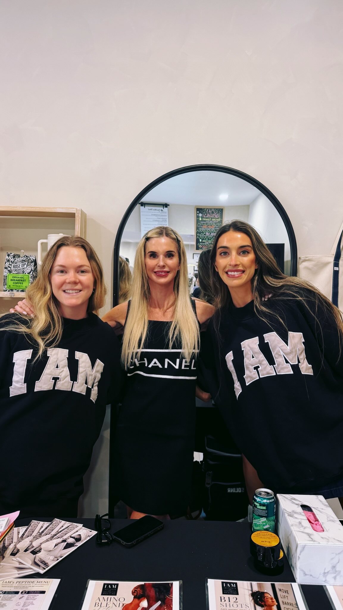 POV: your wellness routine starts with a vitamin shot and ends with a girls’ night on 81st Street ✨💉🖤
Paige, Shannon, and Noble loved popping up at @thecoreclub81st for an evening of movement, community, wellness, and all the summer vibes. From B12 shots to amino blends and wellness chats, we brought a little piece of the IAM experience outside the medspa — and you all showed UP 🤍
This is what IAM is all about:
luxury wellness, feeling your best, and creating confidence from the inside out.
Can’t wait for the next pop-up tomorrow @thecoreclubmd ✨
#InstituteOfAestheticMedicine #IAMGlow #VitaminShots #B12Shots #WellnessPopUp LuxuryWellness IAMWellness CoastalWellness GirlsNight SummerGlow AestheticMedicine WellnessLifestyle DelawareWellness MarylandWellness IAMLifestyle