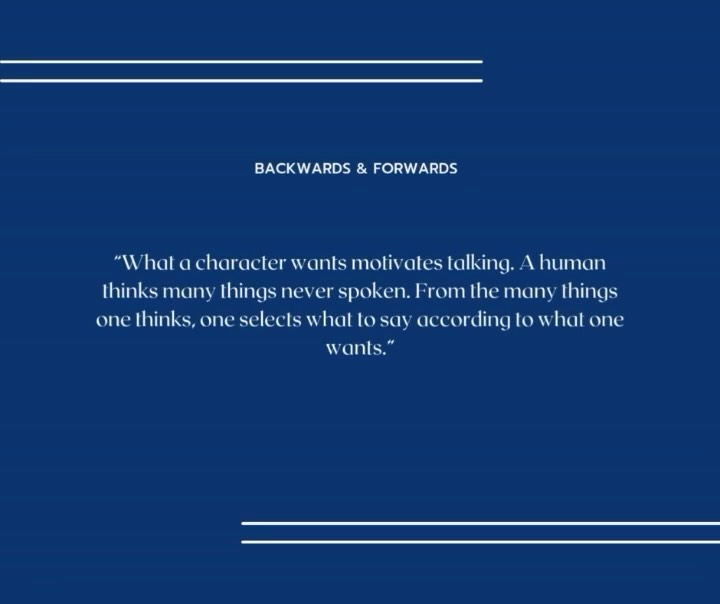 Backwards & Forwards by David Ball
*
COACH CLARK
*
1-on-1 Hourly Coaching
1-on-1 Personalized Acting Intensive
.
.
.
#CoachClark #ActorTraining #ActingCoaching #ActingTips #AuditionCoaching