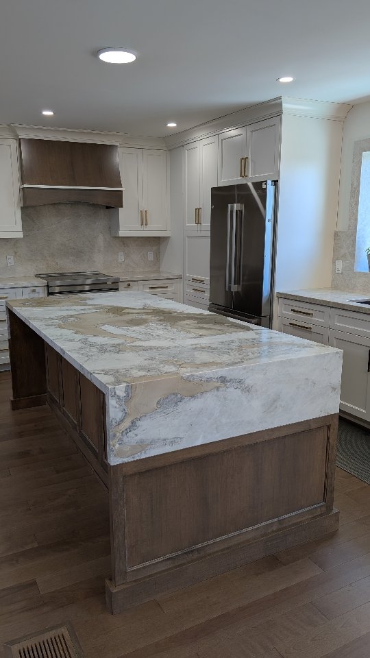 Kitchen Transformation ✨
Design by @angel.design.inc