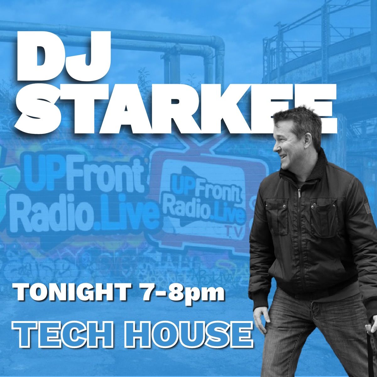 @djstarkee every Thursday 7pm, this week it’s #TechHouse 🔊
All the links on the website UPFrontRadio.Live
.
#Website #Mixcloud #Alexa