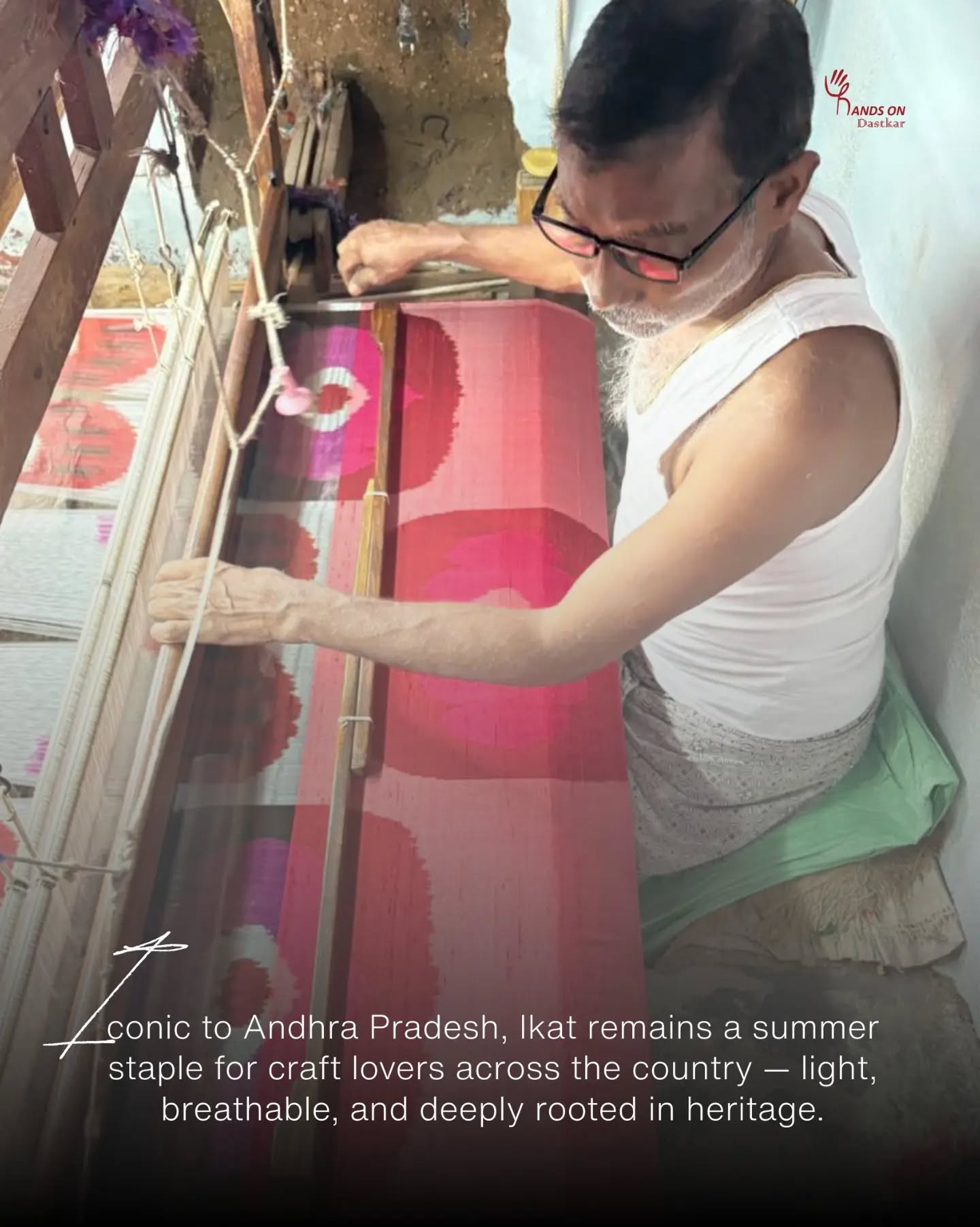 Know your summer crafts - the breezy brilliance of ikat by Sridevi handlooms from Andhra Pradesh. A popular name at the bazaars of @dastkar.delhi now also live on www.handsondastkar.com
.
.
.
#handloom #ikat #crafts #weavers #andhra
(handmade, handloom fashion, indian fashion, ethnic wear, dupattas, ikat)
