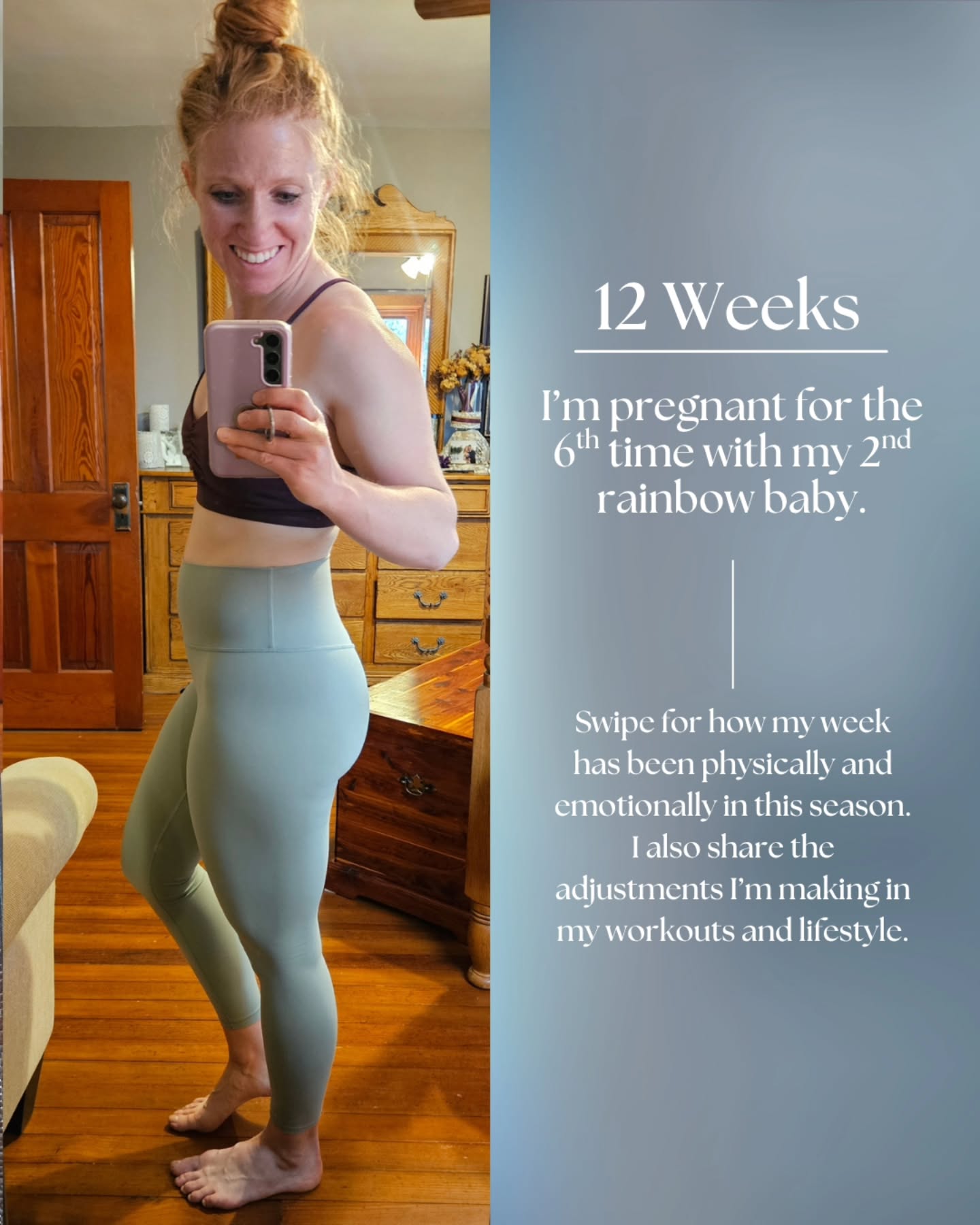 12 weeks 💜
I'm a 13 weeks being the end of 1st trimester pregnancy person, but I still can't believe I'm 12 weeks and nearing the end of the first timester!
Not much change this week except for a scare last night in not being able to find HR right away.
I know so many push to not have a doppler at home, but it's my lifeline to feeling reassurance. Last night was only 2nd time I couldn't find within a few minutes in all my pregnancies.
As always, thank you for your support and love in this season 🫶
Be Resilient Mama!
#ivfpregnancy #1sttrimester #12weeks #fitpregnancy #fettransfer
