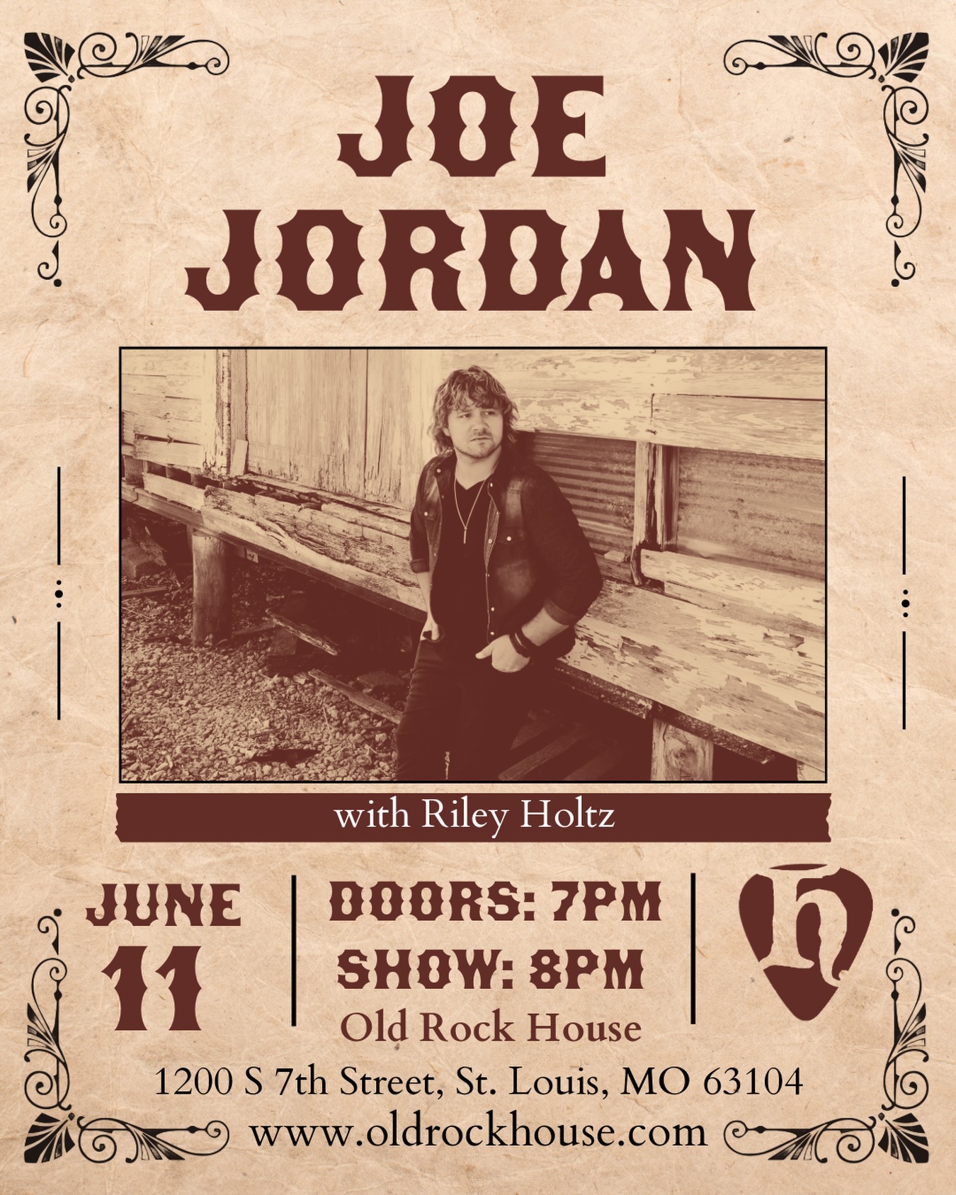 Very excited to support @joejordanmusic when he comes through the @oldrockhousestl on June 11th! I’ll be joined by my brother in my Lost Cause @nsickmeier for a stripped back, acoustic set of our originals.
This is our only show of the summer, hope to see you there!!
#livemusic #oldrockhouse #stl #joejordan #lostcause