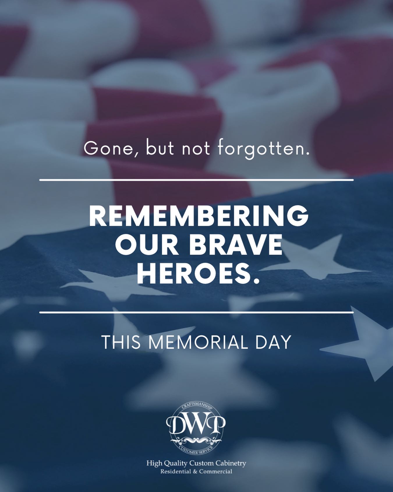 This Memorial Day, we pause to honor and remember the brave men and women who made the ultimate sacrifice for our country.
Our shop will be closed Monday in observance of the holiday. Wishing everyone a safe and meaningful Memorial Day weekend.