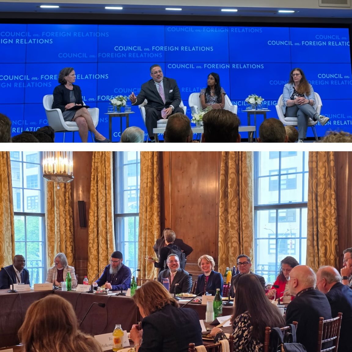 The National Latino Evangelical Coalition (NaLEC) continues its Faithful Witness on issues that impact our communities.
President of NaLEC, Rev. Dr. Gabriel Salguero - @pastorssalguero joined the @cfr_org and Foreign Policy Workshop for a critical and timely panel on “The Local and Global Dimensions of Immigration.”
The present moment requires strategic collaboration with local congregations and networks. A holistic, wise, and prophetic response to indiscriminate immigration enforcement actions, changes in TPS, and changes in asylum and refugee acceptance rates is essential. Moreover, the panel underscored the impact of US foreign aid, refugee, and immigration policies on global relationships with other nations and trusted global faith partners.
We are thankful to the moderator, Jeanne Atkinson - @atkinbuch (@forumtogether), and fellow panelists, Theresa Cardinal Brown (George W. Bush Institute), and @krishvignarajah (@globalrefuge_ ) for an insightful discussion on the present immigration realities and how to best serve immigrant and refugee communities.
We ask for your continued prayers and collaboration with this kingdom work.
➡️Join the movement and learn more here: www.nalec.org
➡️🙌🏻Become a Faithful Witness here: faithfulwitness.us
#FaithfulWitness #Immigration #GlobalImpact #Nalecorg #nalecvoices