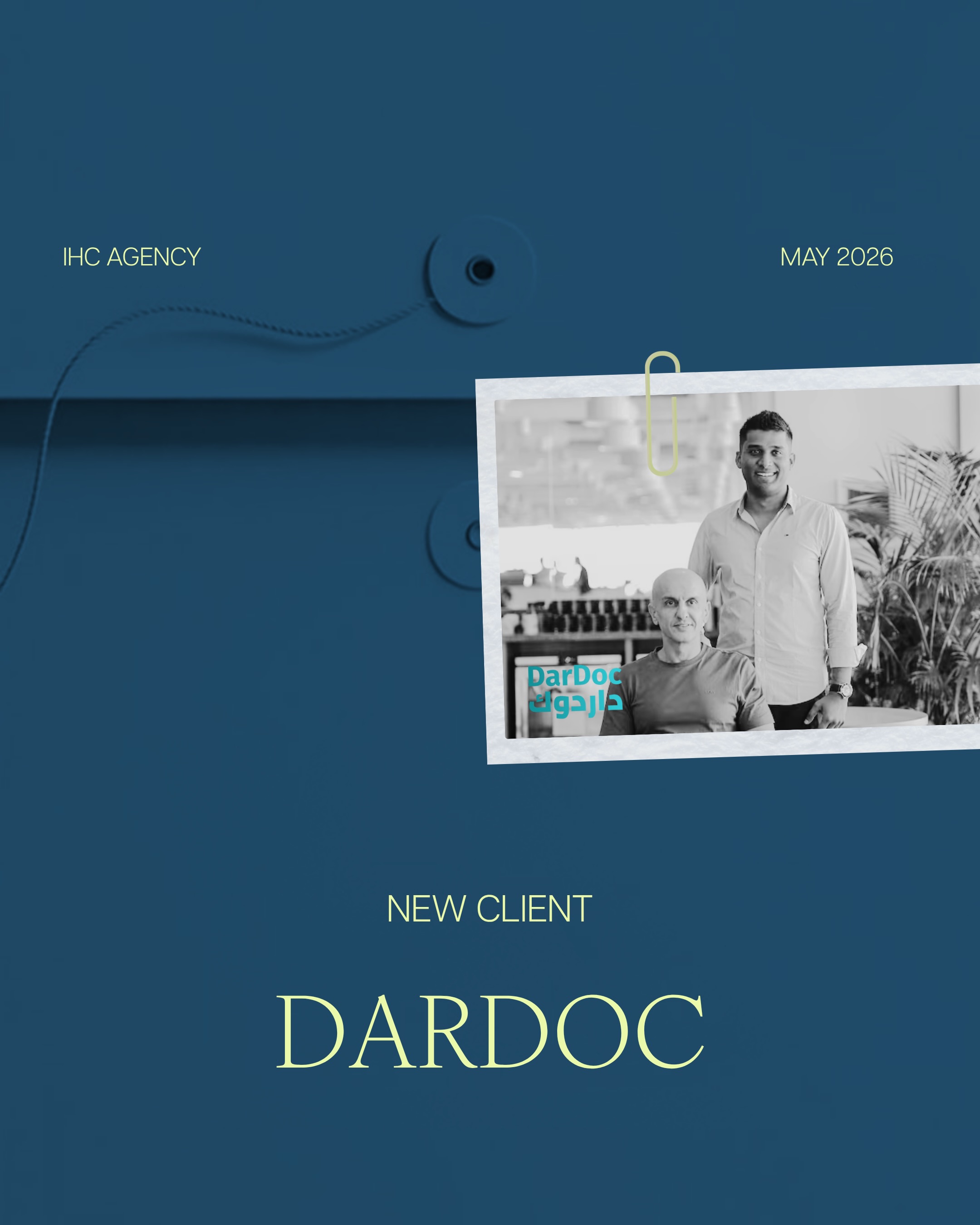We’re so thrilled to welcome @dardochealth to our UAE client roster.
DarDoc is redefining what healthcare looks like in the UAE, bringing licensed nurses, doctors, lab tests, IV therapy, and so much more directly to your door.
They’ve delivered over 1 million care hours and earned the trust of families across all seven emirates. The mission is clear, the product is exceptional, and we couldn’t be more excited to help amplify it!