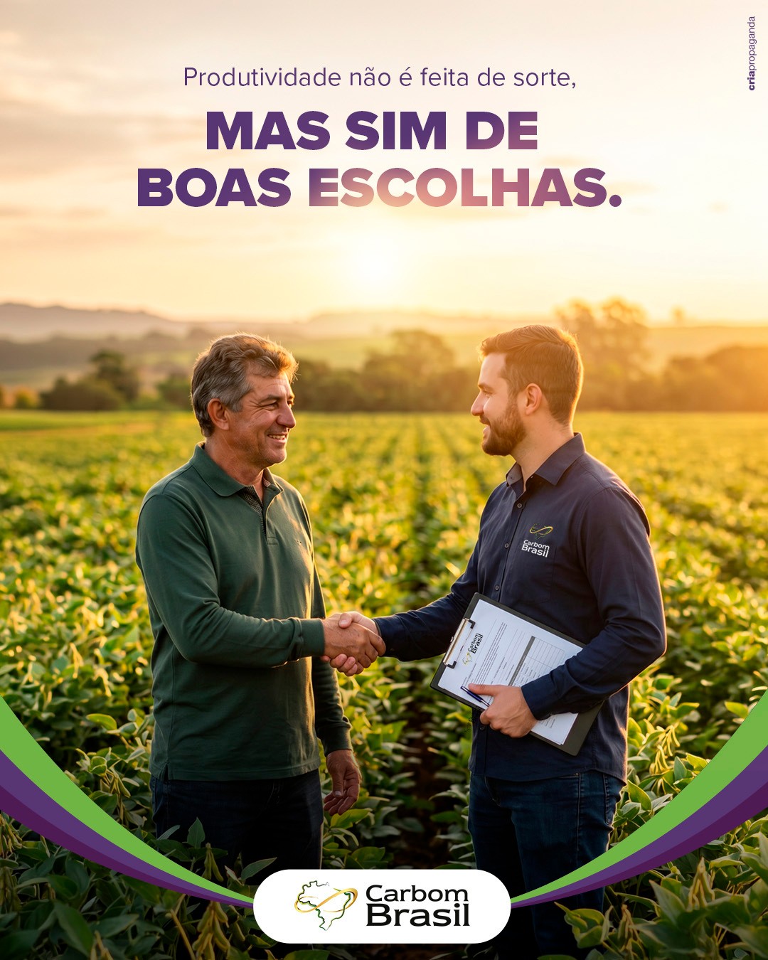 Confiar na sorte não é estratégia de lavoura.❌🍀
As condições do campo mudam a cada safra, e o produtor que escolhe a tecnologia certa sai na frente, no custo, na produtividade e na sustentabilidade do sistema.
A Carbom Brasil oferece soluções de alto padrão em biofertilizantes, utilizando extratos vegetais, minerais e compostos orgânicos que fortalecem a agricultura..
Conheça a linha Acrescent e fortaleça sua lavoura desde o início: (61) 9 9999-8714 📱💬
#CarbomBrasil #TecnologiaVerde #Bioinsumos #Produtividade #ManejoEficiente