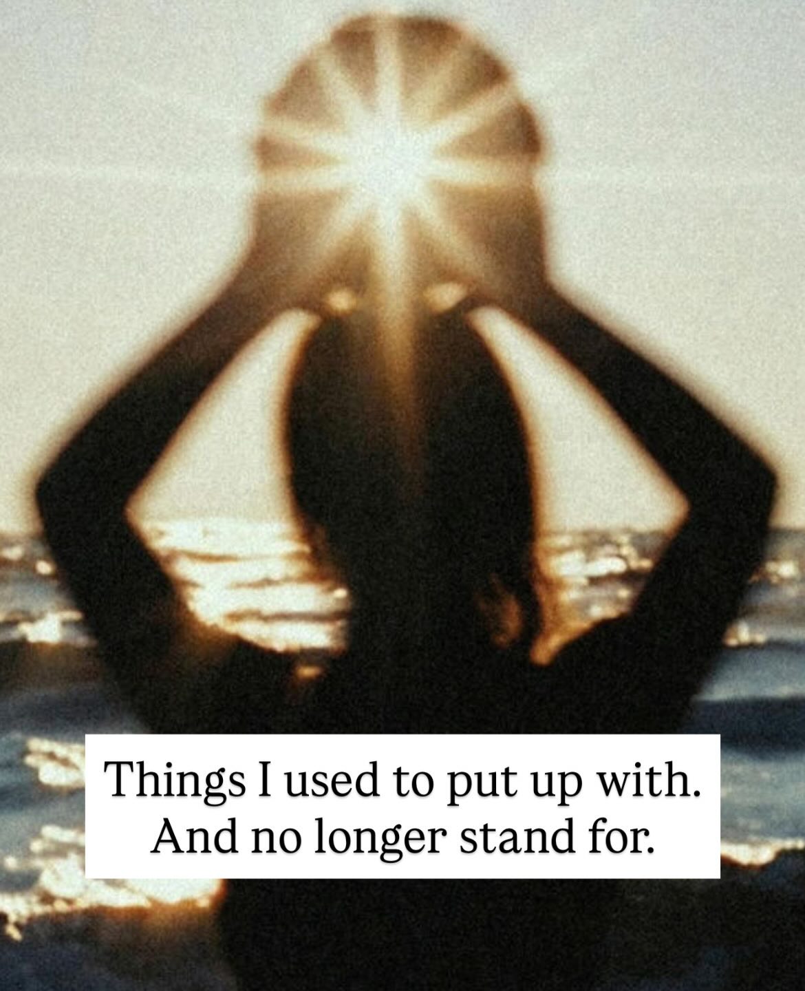 Daily reminder:
You can still be kind and take no sh**
☝🏼These are things I used to smile through and go along with, mostly because I didn’t want to be “difficult.”
But over time … nope, not on my watch.
If any of these resonate, I invite you to stand in front of a mirror and say one out loud:
“I will not stay silent because my truth feels uncomfortable for you.”
“I will not laugh at someone else’s expense to protect your ego.”
“I will not be treated like a child.”
“I will not stay in limbo. My time and energy are precious.”
“I will not shrink my passion because it feels ‘too much’ for you.”
Say it a few times. Notice what comes up in your body as you say it.
🔥 Feel the power as you do. Let that power move through your whole body, whilst standing rooted.
Trust me - it works.
#Power #PeoplePleasing #PeoplePleasingNoMore #BeAssertive #InnerFire