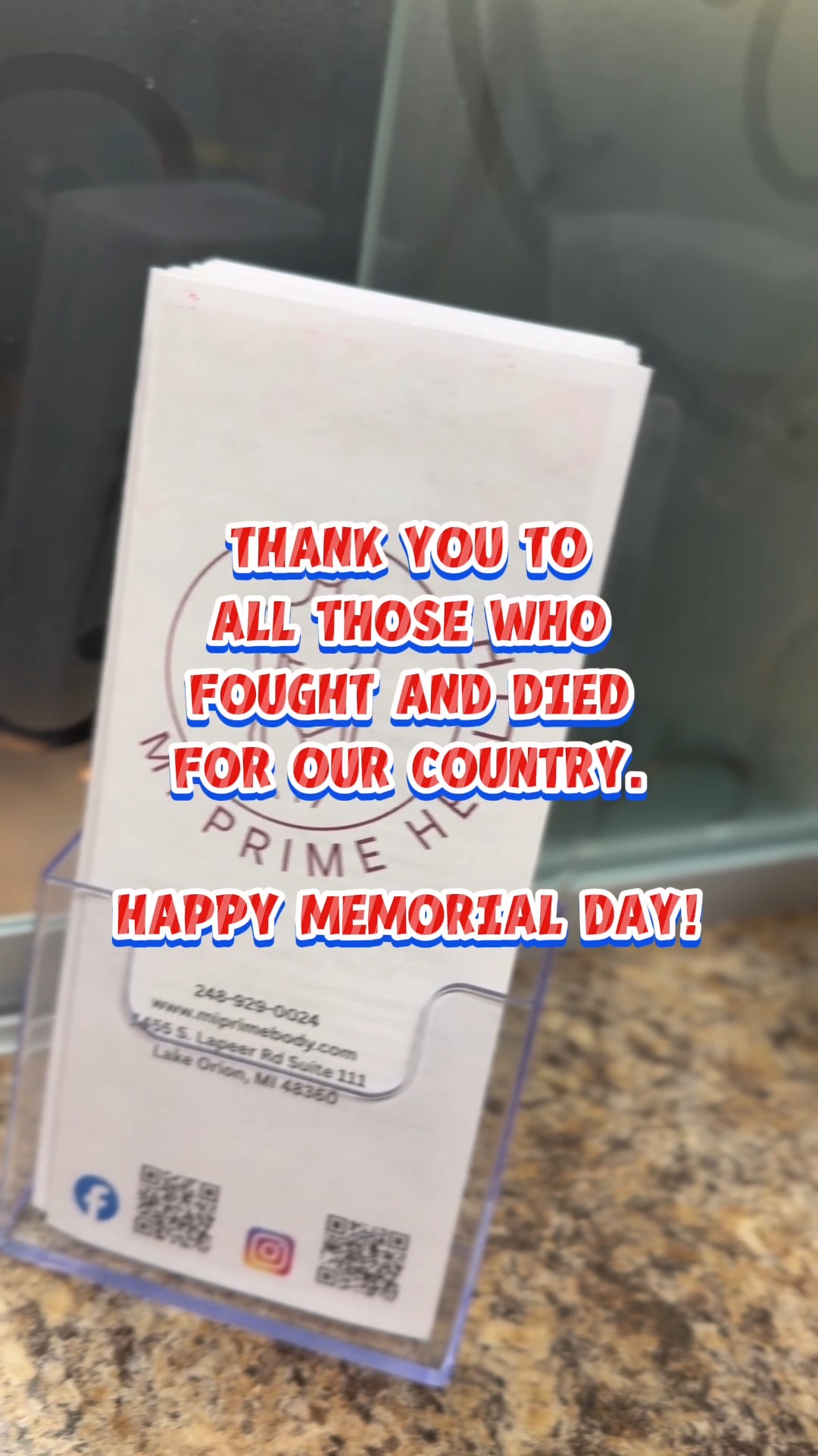 This Memorial Day, all of us at MI Prime Health want to take a moment to honor and remember the brave men and women who gave their lives serving our country. While many people spend the holiday weekend with family and friends, it is important to reflect on the true meaning behind Memorial Day and the sacrifices made to protect the freedoms we experience every day.
Behind this holiday are stories of courage, service, sacrifice, and families who continue carrying the memory of loved ones who never made it home. Their dedication and selflessness deserve our gratitude not only on Memorial Day, but throughout the entire year.
From the MI Prime Health family to yours, thank you to all who have served and especially to those who made the ultimate sacrifice for our country.
#MemorialDay #HonorAndRemember #SupportOurTroops #LakeOrionMI #CommunityStrong