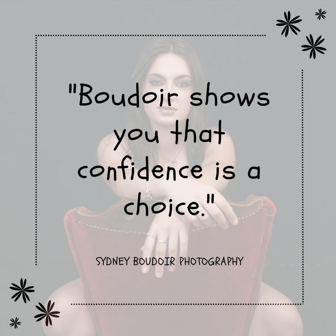 "Boudoir shows you that confidence is a choice."💕
.
.
#boudoir #boudoirphotos #boudoirphotography #sydneyboudoir #sydney #empoweringwomen #selflove #loveyourself #boudoirprofessional #powerback