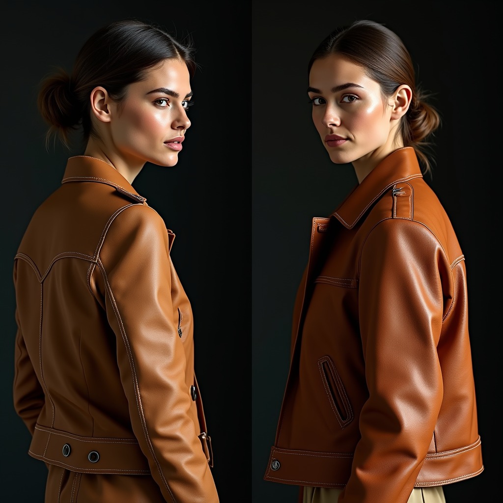 Side-by-side: runway moments and our jackets — heritage silhouettes reimagined for now. Crafted from ethically sourced leather, each Luis piece balances tailored structure with quiet softness — a jacket that ages like a memory. Link in bio to explore the collection. Which look speaks to you? 👇🖤🧥✨ #LuisLeather #TimelessStyle #SustainableLuxury #ModernCraft #OuterwearEdit #HeritageRevival #LeatherLove #WearForever #StyleThatLasts