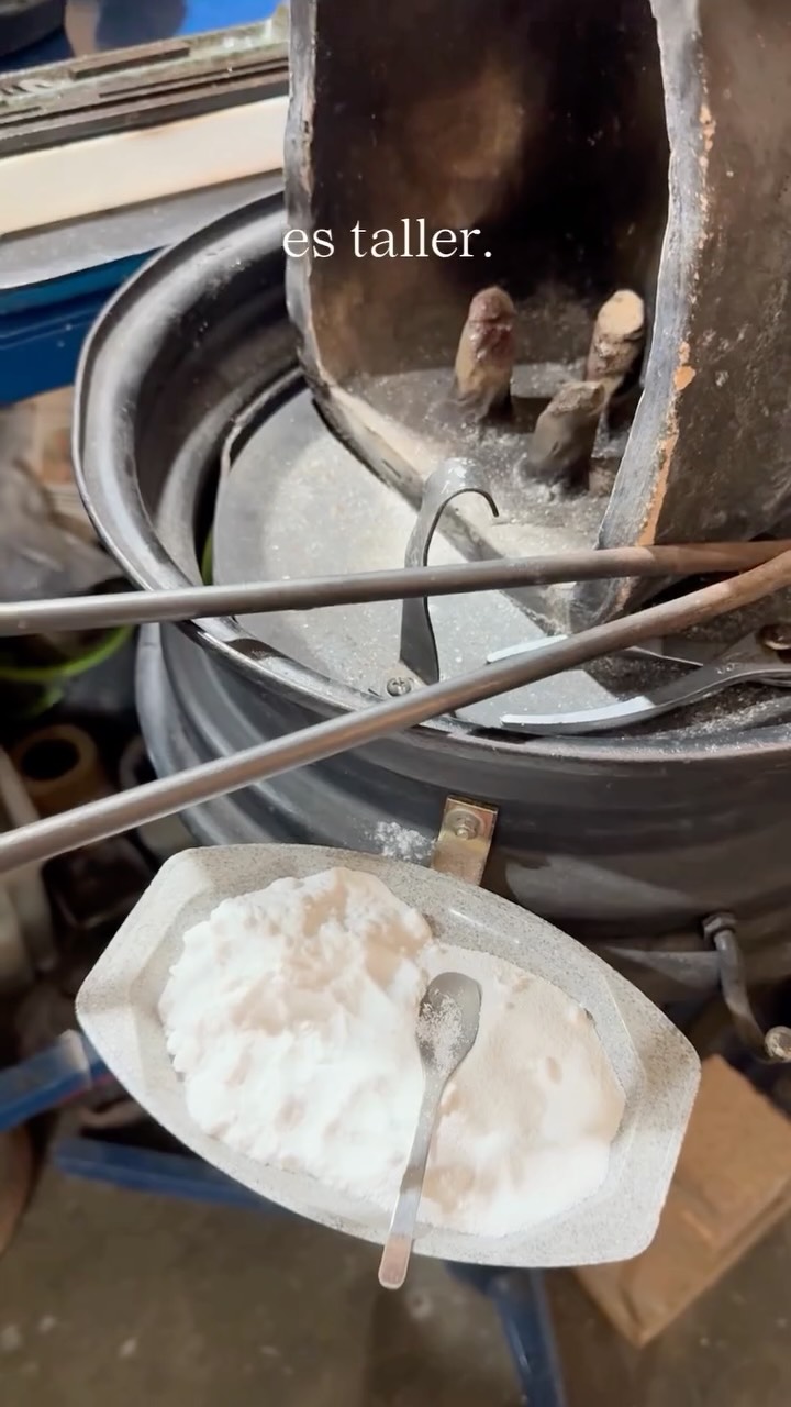 No es fábrica, es taller
Cada pieza creada desde 0