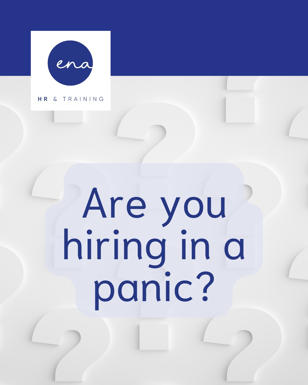 If you’re hiring in a panic, you’re already behind.
Reactive recruitment leads to rushed decisions, unclear expectations, and mismatched hires which costs you time and money.
Let’s stop the cycle by building a proactive people plan that supports growth instead of scrambling to keep up.
#peoplestrategy #hrtips #humanresources #northamptonbusiness