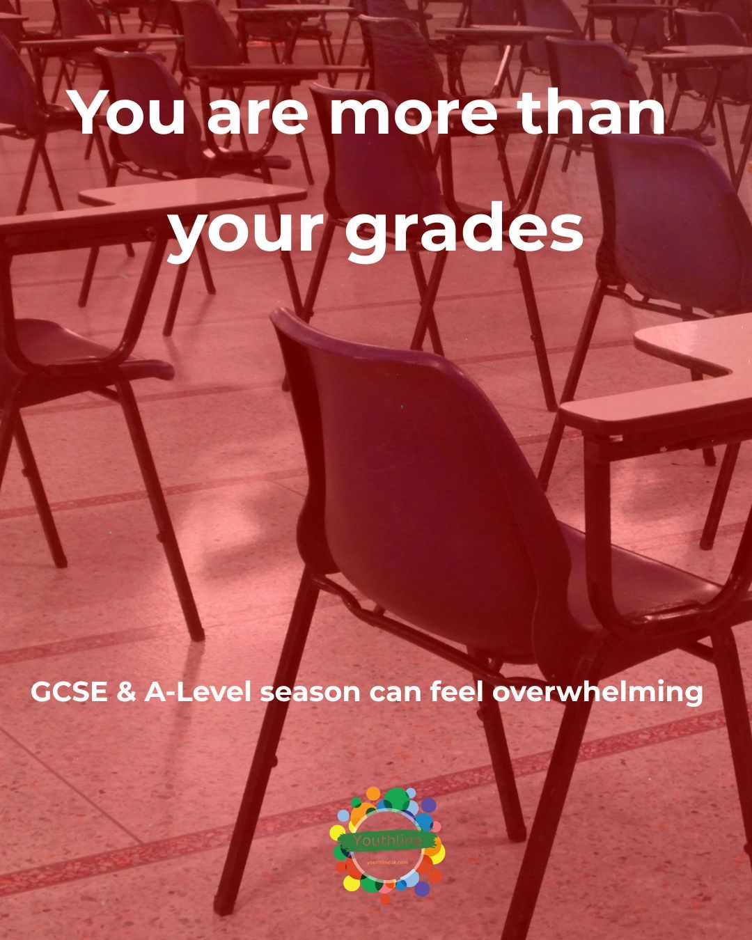 GCSEs and A-Levels can bring a huge amount of pressure, stress and self-doubt.
At this time of year, it can start to feel as though everything depends on grades and results. But your worth as a person is not measured by exam outcomes.
You are still valuable if you struggle.
You are still important if exams feel overwhelming.
You are still enough regardless of results day.
Exams are just one small part of a much bigger future.
Please remember to look after yourself alongside revision — sleep, rest, movement and talking to someone matter too. 💙
#GCSEs #ALevels #ExamStress #MentalHealth #Youthline #YoungPeople #BracknellForest
