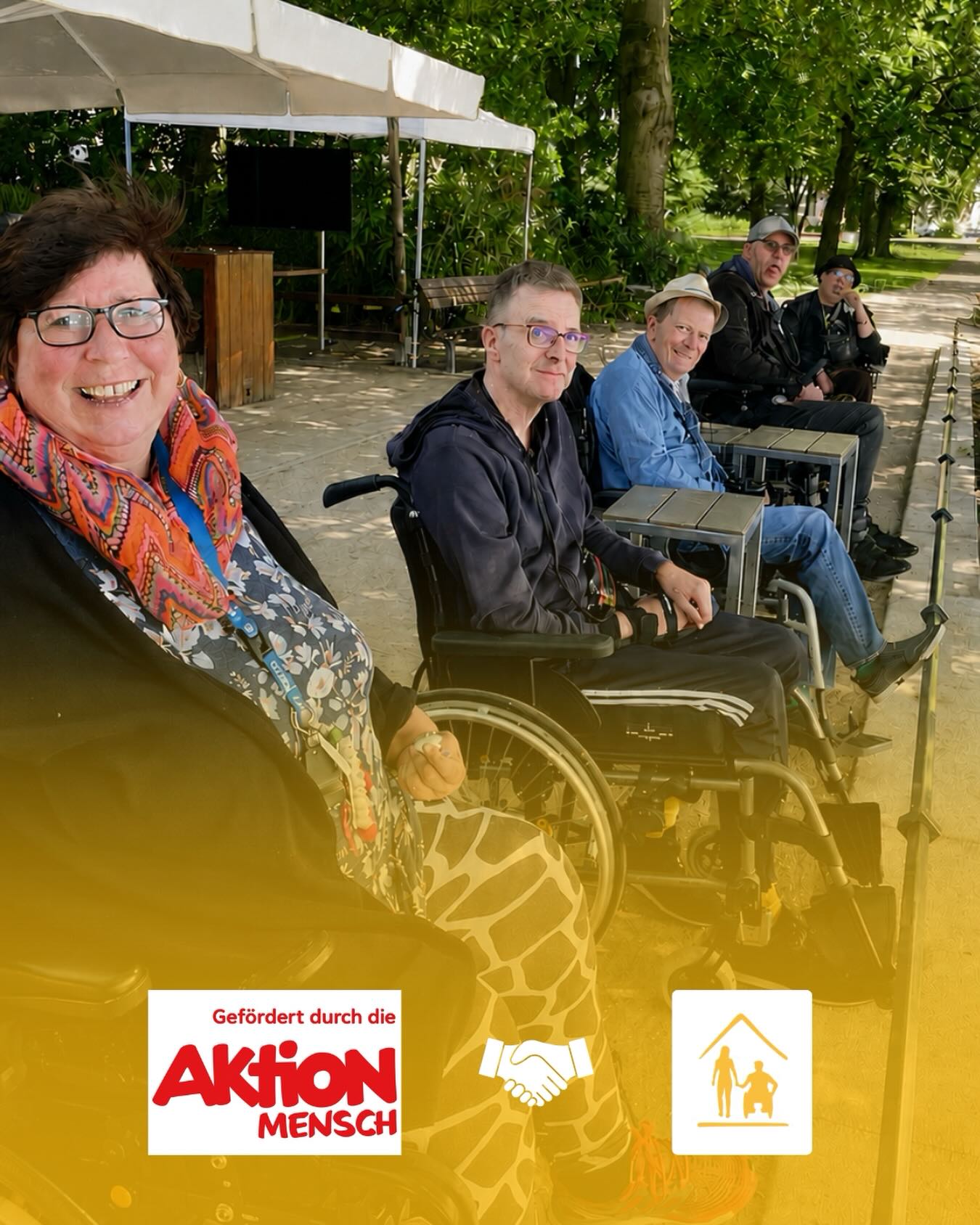 Wie stärkt ihr Demokratie und Zusammenhalt in eurem Umfeld?
#hierentstehtwir
23. Mai: Wir feiern Demokratie und Miteinander!
Gemeinsam mit @aktion_mensch setzen wir uns vom Verein Haus für morgen mit der ersten Wohn-Pflege-Gemeinschaft für jüngere Schlaganfall Betroffene in Hamburg für Teilhabe und Zusammenhalt ein #AktionMenschGefördert