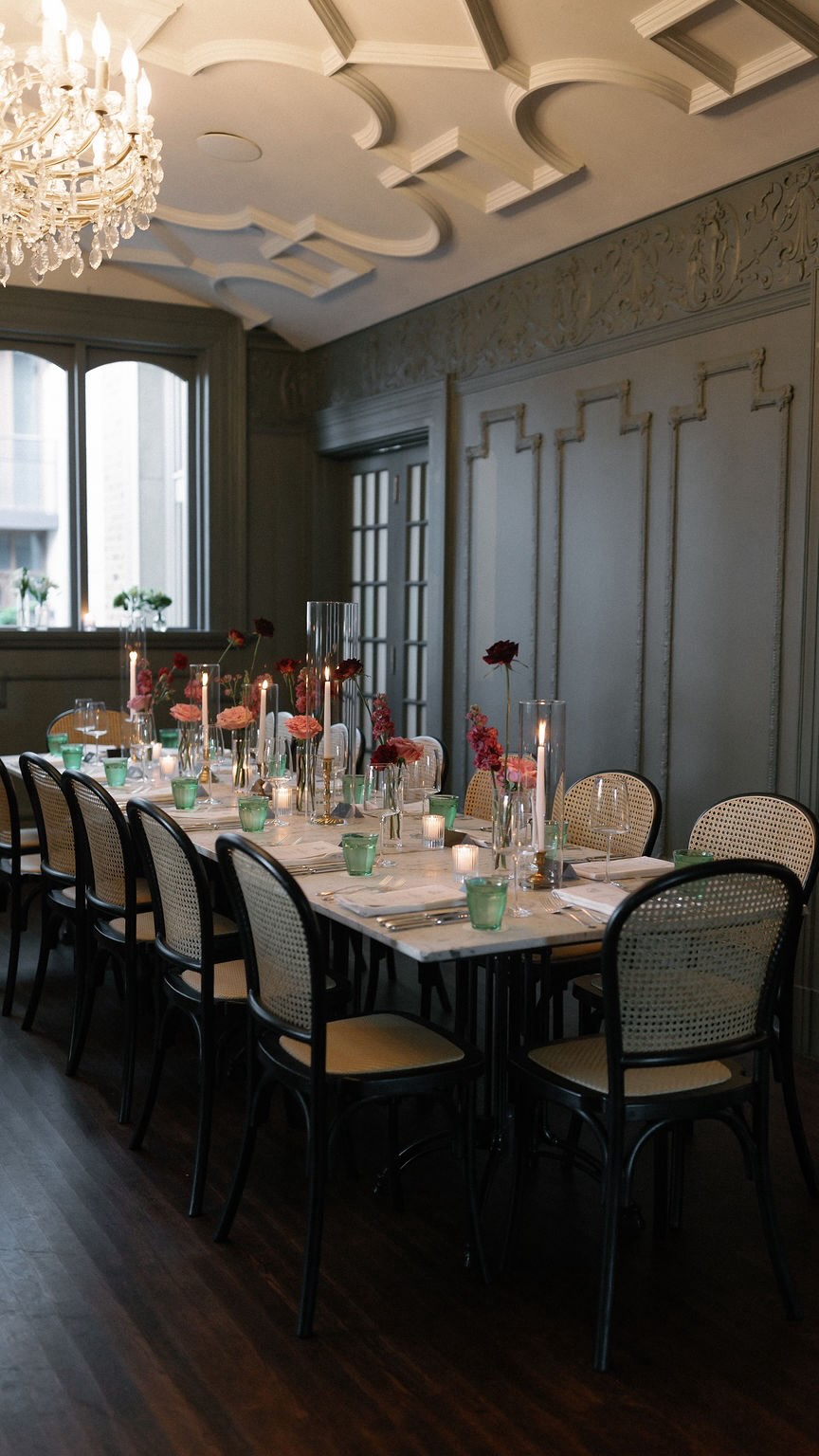 POV: you walk into the warmest, most inviting room and immediately know the night is going to be good ✨
Kendyl and Becca thought of little details that made the entire reception feel intimate, elevated, and full of life. The kind of design that makes guests want to stay at the table all night long.🍸
Team Credits|
Coordination - Whimsical @whimsical_creative_tx cal
Florals - Whimsical @whimsical_creative_tx
Photography / Video - anna Halie photo @annahailephoto
DJ - Paul Paxton @paulpaxton_
Saxophone- Alex Jones @baudoptics
Piano - Herman lee
Photo booth- Fotably @fotably
Disco Dancers - Cheyenne Elysian
Hair and Make up - Misty Rockwell @mistyrockwellartistry
Officiant - Alex Rasmussen
Venue - La Colombe D’or @lacolombedorhtx
If we missed tagging anyone or would like to collaborate on a post, please send us a DM. It’s so important to us to give credit where credit is due, and we’d love to make sure every talented vendor is properly recognized.
#wedding #luxuryweddings #houston #weddingdesign #texasweddings
