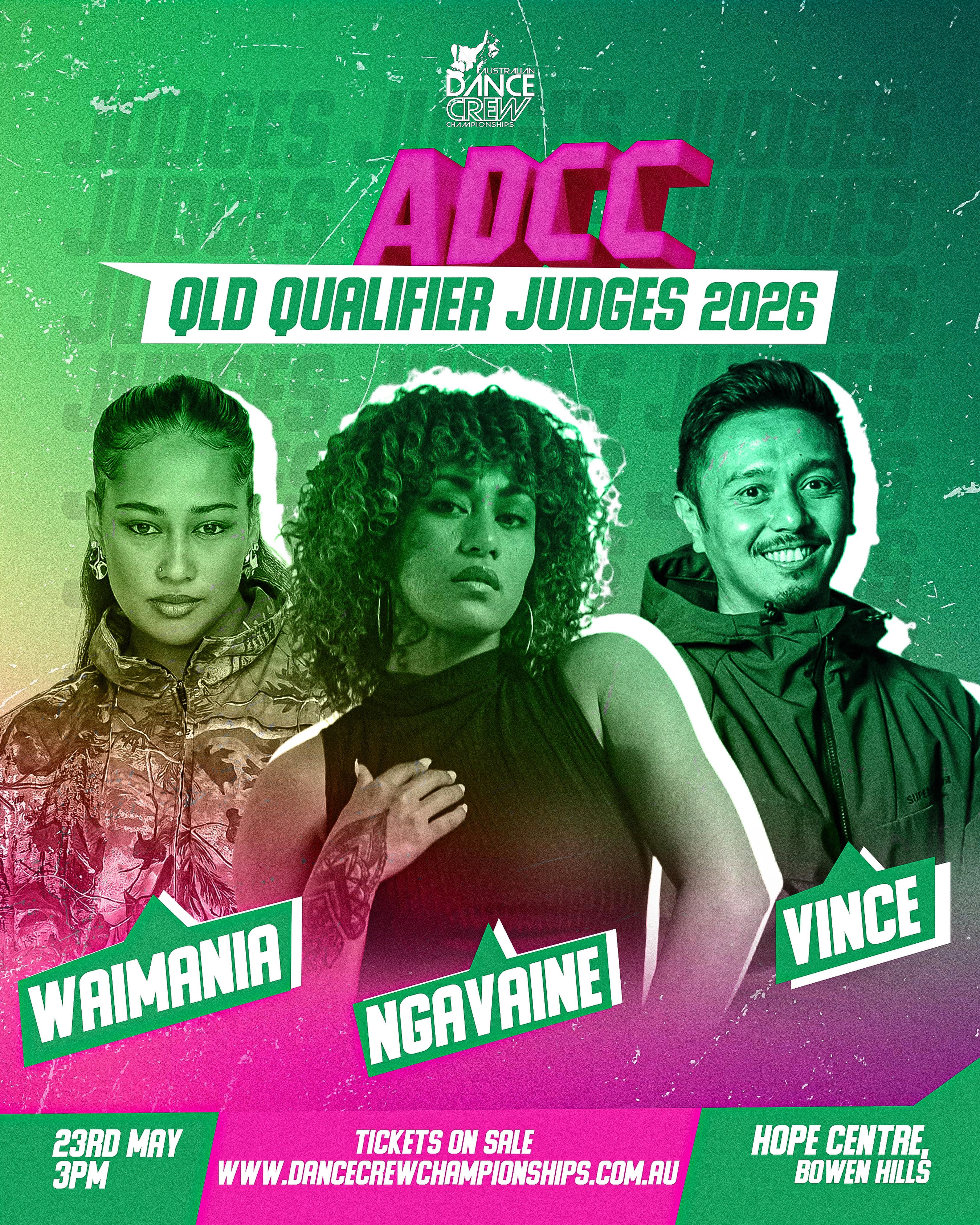 Introducing the faces behind the score sheets ๐๐ฅ
Queenslandโs panel is stacked with the very best and ready to see what the dancers will bring to the stage today ๐ค๐พ
@waimaniapaikea_ @ngavainetearea @rewindvince
Dancers are yโall ready lessssghooo ๐๐ฝ๐๐ฝ๐๐ฝ