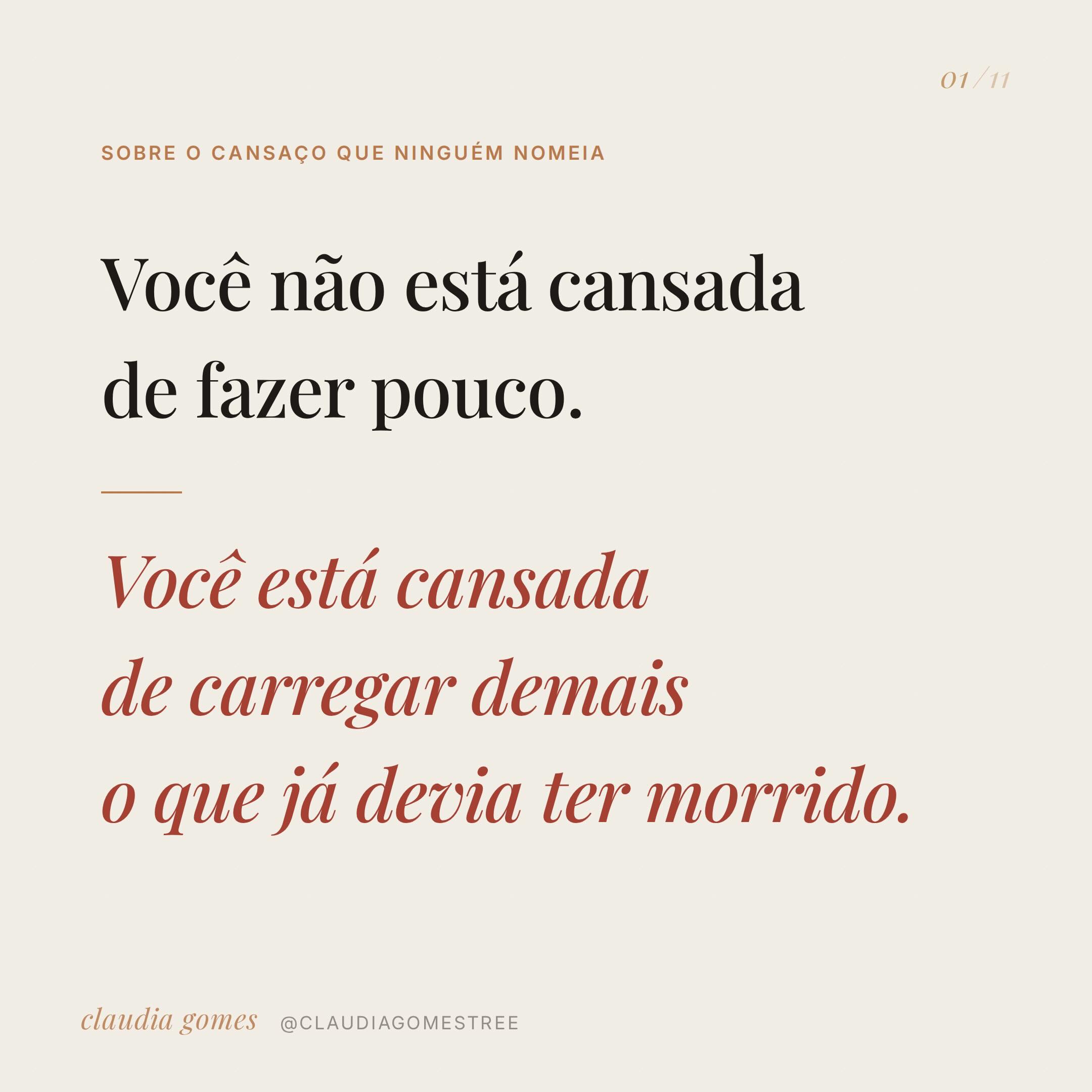 Tem coisas que não pedem pra serem soltas.
Pedem pra serem enterradas.
A gente confunde.
A gente acha que “deixar ir” é um movimento leve, espiritualizado, que a gente faz numa manhã de meditação com uma xícara de chá na mão.
Não é.
Tem fim que pede ritual.
Pede luto.
Pede coragem de dizer em voz alta: isso aqui já não tem vida.
⸻
Estive nos últimos dois dias num seminário de filosofia sistêmica nas organizações.
Um tema voltou várias vezes e não saiu mais de mim.
A diferença entre o que ainda está vivo e o que você está mantendo vivo só com a sua força.
Bert Hellinger dizia: “Sofrer é mais fácil que resolver.”
E é por isso que a gente continua.
Porque manter é familiar — mesmo quando dói. Resolver é incerto — mesmo quando liberta.
⸻
Mas o corpo sempre sabe antes da mente.
O ombro que pesa toda segunda.
A respiração que trava antes daquela reunião.
O silêncio que se instala antes daquela ligação.
O nó na garganta que aparece sempre que aquele nome é mencionado.
Enquanto a mente romantiza —
“é só uma fase”,
“logo melhora”,
“ainda dá tempo” — o corpo já está cobrando a conta de uma decisão que você ainda não tomou.
⸻
E talvez o que mais machuca seja descobrir que muitas vezes o que te mantém ali nem é mais seu.
É lealdade a uma mulher da sua linhagem que aguentou calada.
É repetição de uma cena antiga que está sendo encenada por você, sem que você perceba.
Você acha que está fazendo uma escolha.
Está cumprindo uma herança.
⸻
Esse post não é sobre desistir.
É sobre a coragem de enterrar com amor o que já te deu o que tinha pra dar — e abrir espaço pra o que ainda quer chegar em você.
Se algo aqui te atravessou, fica.
Lê de novo amanhã.
#constelaçãofamiliar #autoconhecimento #visãosistêmica #lealdadefamiliar #fimdeciclo