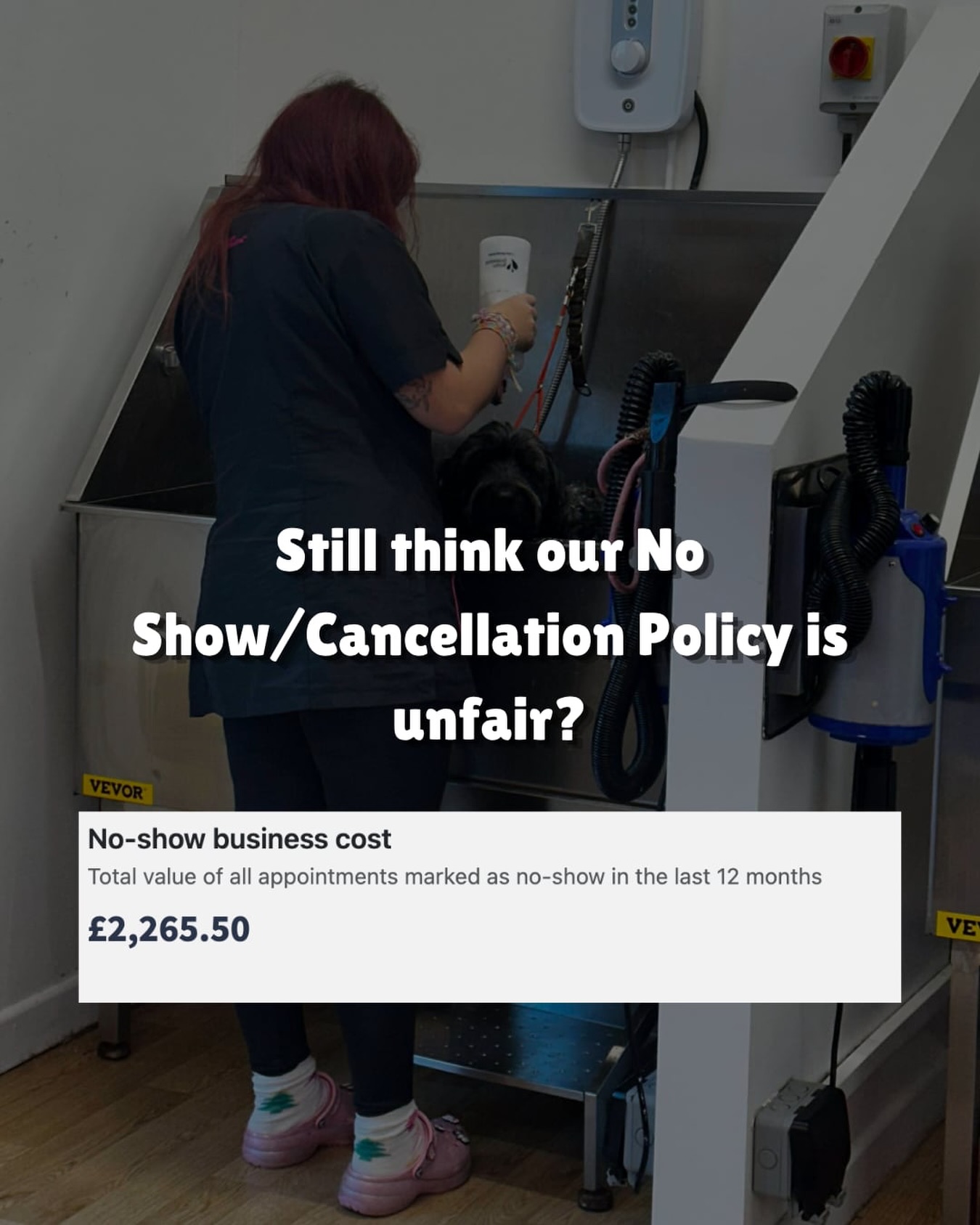 Still think our No Show / Cancellation Policy is unfair?
We love what we do, but when a client misses an appointment without notice, it’s very disappointing.😣 That booking could have gone to someone on our waiting list, and for a small independent business like ours, it means a direct loss of income.
We’ve recently reviewed our data from the last 12 months with our new tech update, and the impact of missed appointments has been EYE OPENING! 👀
To keep our doors open and our standards high, we have to be strict with our policy. It’s not personal, this part is business, it’s our livelihoods. 🙅🏼♀️🏡
We understand that life happens, but to protect our team and our time, we’re cracking down.
Thank you to those that support us and value our time!
🚫Cancellation & No Show Policy:
We kindly request 48 hours notice if you need to reschedule or cancel your appointment to avoid the following charges:
Late Cancellation (24-48 hours notice): Subject to a charge of 50% of the service fee.
Late Cancellation (within 24 hours notice): Subject to a charge of 100% of the service fee.
No-Shows: Will be charged 100% of the service fee.
If we can fill your space the fee will be waived, however this isn’t always possible.
No further bookings will be made until the balance is settled.