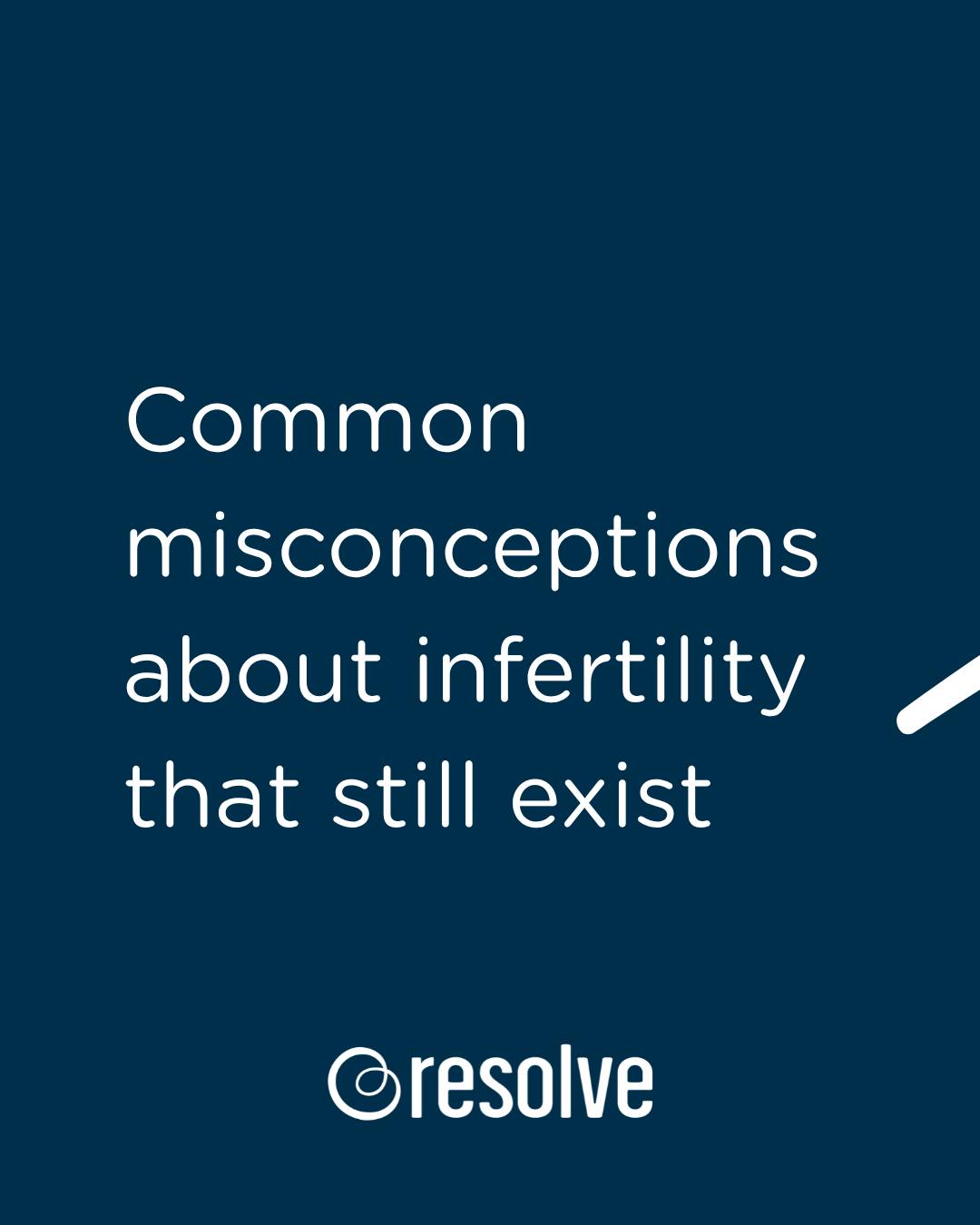 Infertility is already isolating enough without misinformation making it harder.
These misconceptions still show up in everyday conversations, comments, family gatherings, doctor’s offices, in the media, and more, and they can leave people feeling blamed, dismissed, or misunderstood.
The truth is: infertility is complex, deeply personal, and affects people across ages, genders, diagnoses, and paths to family building.
The more we replace assumptions with education and empathy, the more supported people feel while navigating it.
Learn more about the facts of infertility through the link in our bio @resolveorg