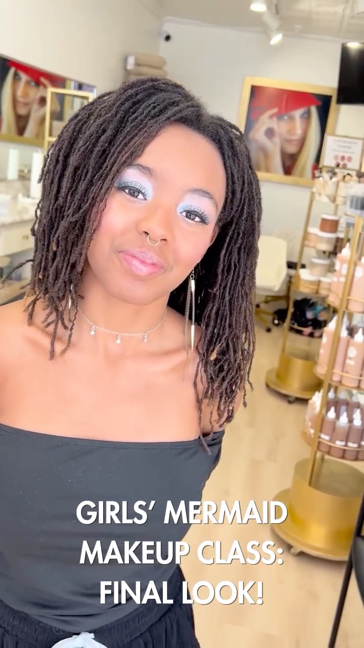 The results from our Girls’ 12 & Under Mermaid Makeup Class were absolutely magical 🧜♀️
We loved creating this vibrant, colorful mermaid look on our beautiful model Eryn, and the girls in class had SO much fun learning, creating, and expressing their creativity through makeup!
From shimmer and sparkle to bold colors and fantasy glam, this class was full of imagination, confidence, and smiles.
Stay tuned for more kids makeup classes and fun beauty events at MakeupClasses.com!
#mermaidmakeup #kidsmakeupclass #makeupclass #creativekids #fantasymakeup #glittermakeup #beautyeducation #kidsactivities #makeupfun #makeupartist #colorfulmakeup #momanddaughter #makeupclasses #dawntilduskcosmetics